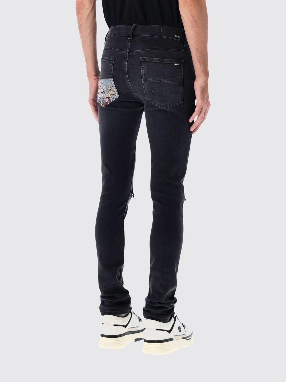 AMIRI JEANS: Jeans herren Amiri, Schwarz - Img 2