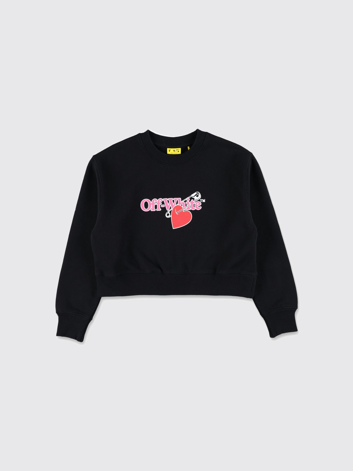 OFF-WHITE KIDS PULLOVER: Pullover kinder Off-white Kids, Schwarz - Img 1