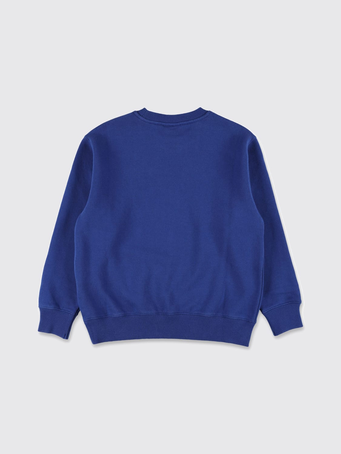 OFF-WHITE KIDS MAGLIA: Felpa in cotone con logo Off-white Kids, Blue - Img 2