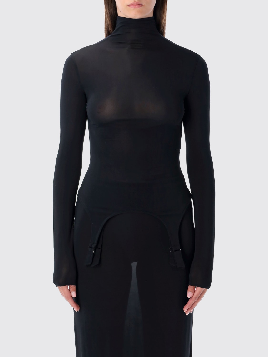 JEAN PAUL GAULTIER 上衣: 上衣 女士 Jean Paul Gaultier, 蓝色 - Img 1