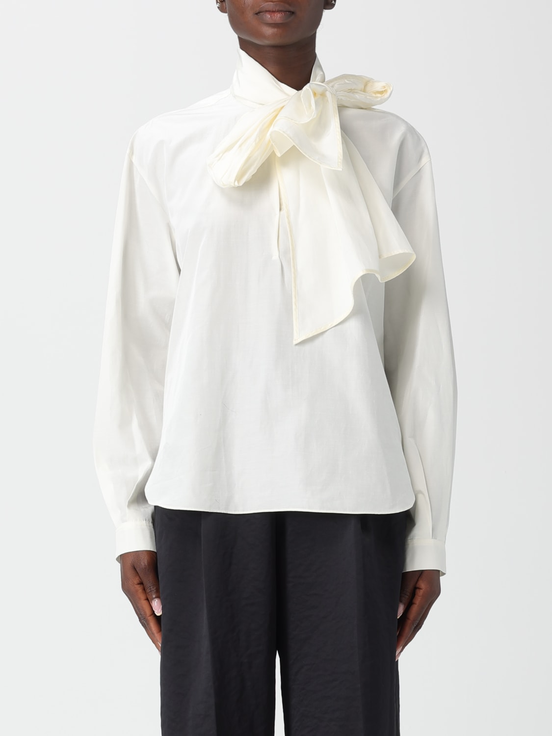 FORTE FORTE CAMISA: Camisa mujer Forte Forte, Nata - Img 1