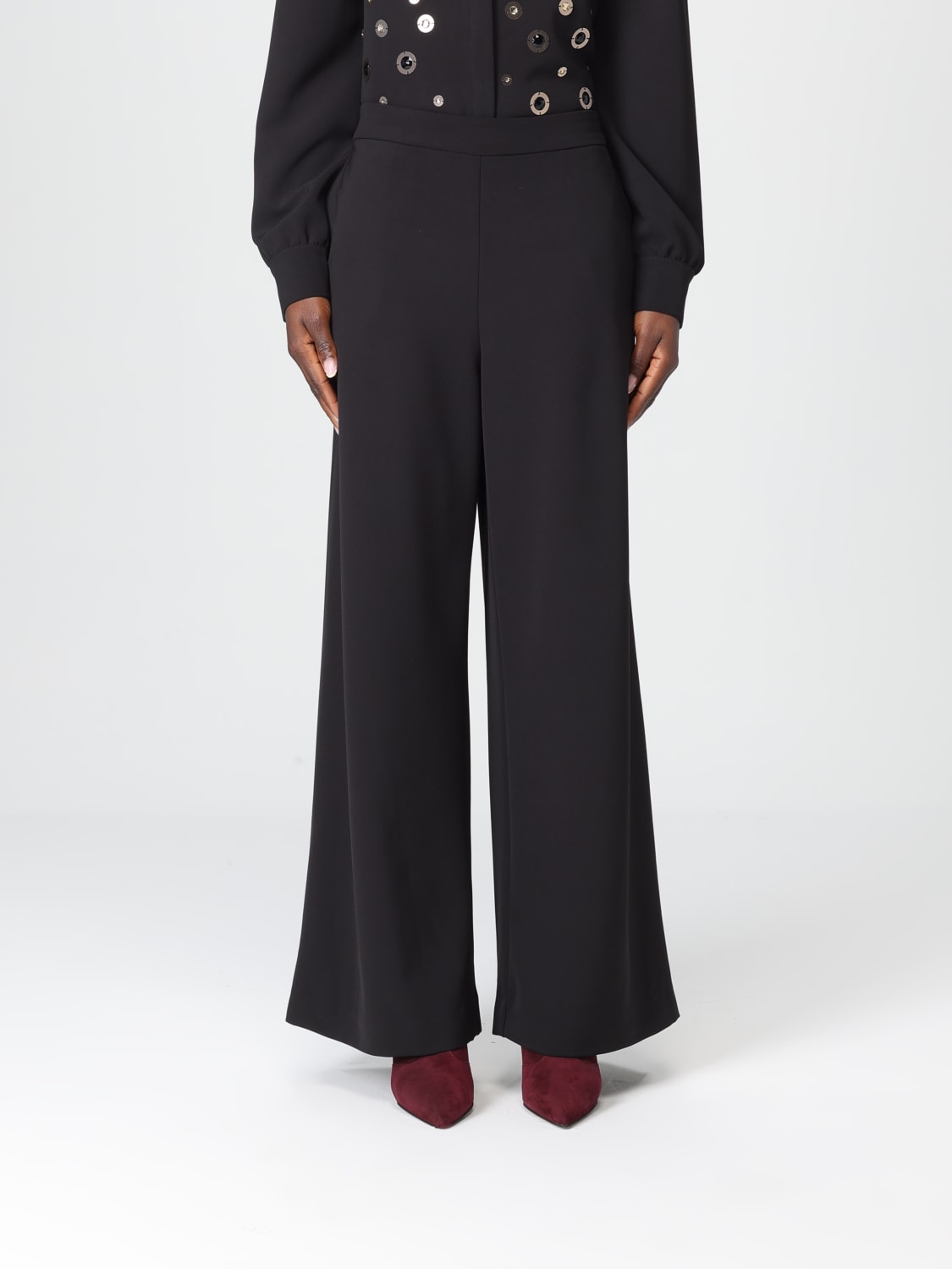 MALIPARMI PANTALONES: Pantalón mujer Maliparmi, Negro - Img 1