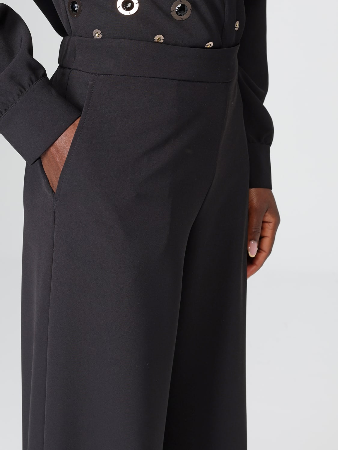 MALIPARMI PANTALONES: Pantalón mujer Maliparmi, Negro - Img 4