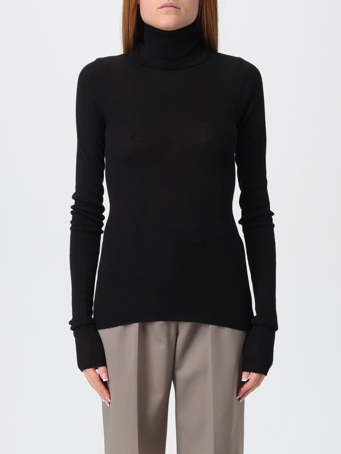 THE FRANKIE SHOP JERSEY: Jersey mujer The Frankie Shop, Negro - Img 1