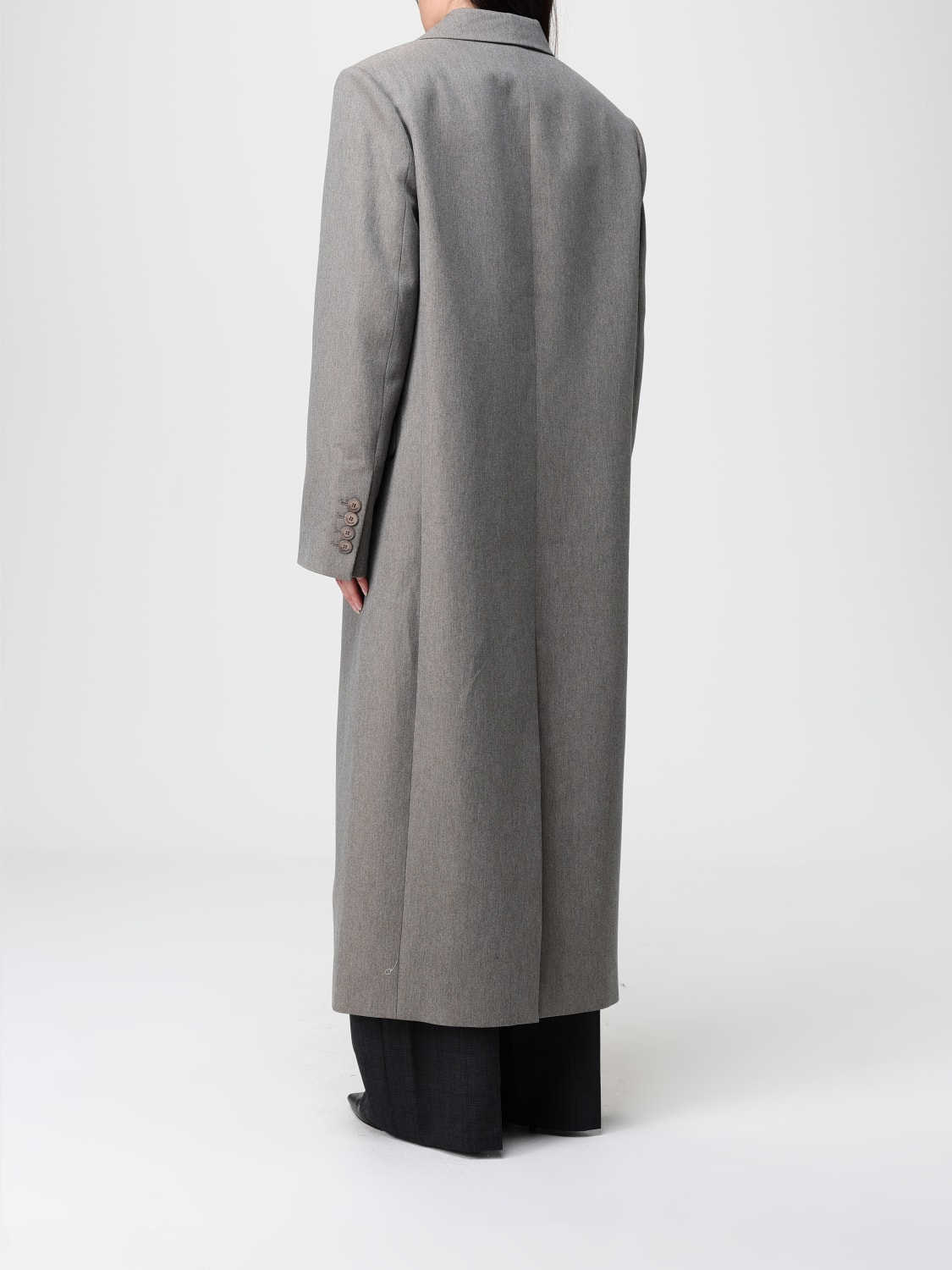 THE FRANKIE SHOP MANTEAU: Manteau femme The Frankie Shop, Gris - Img 3