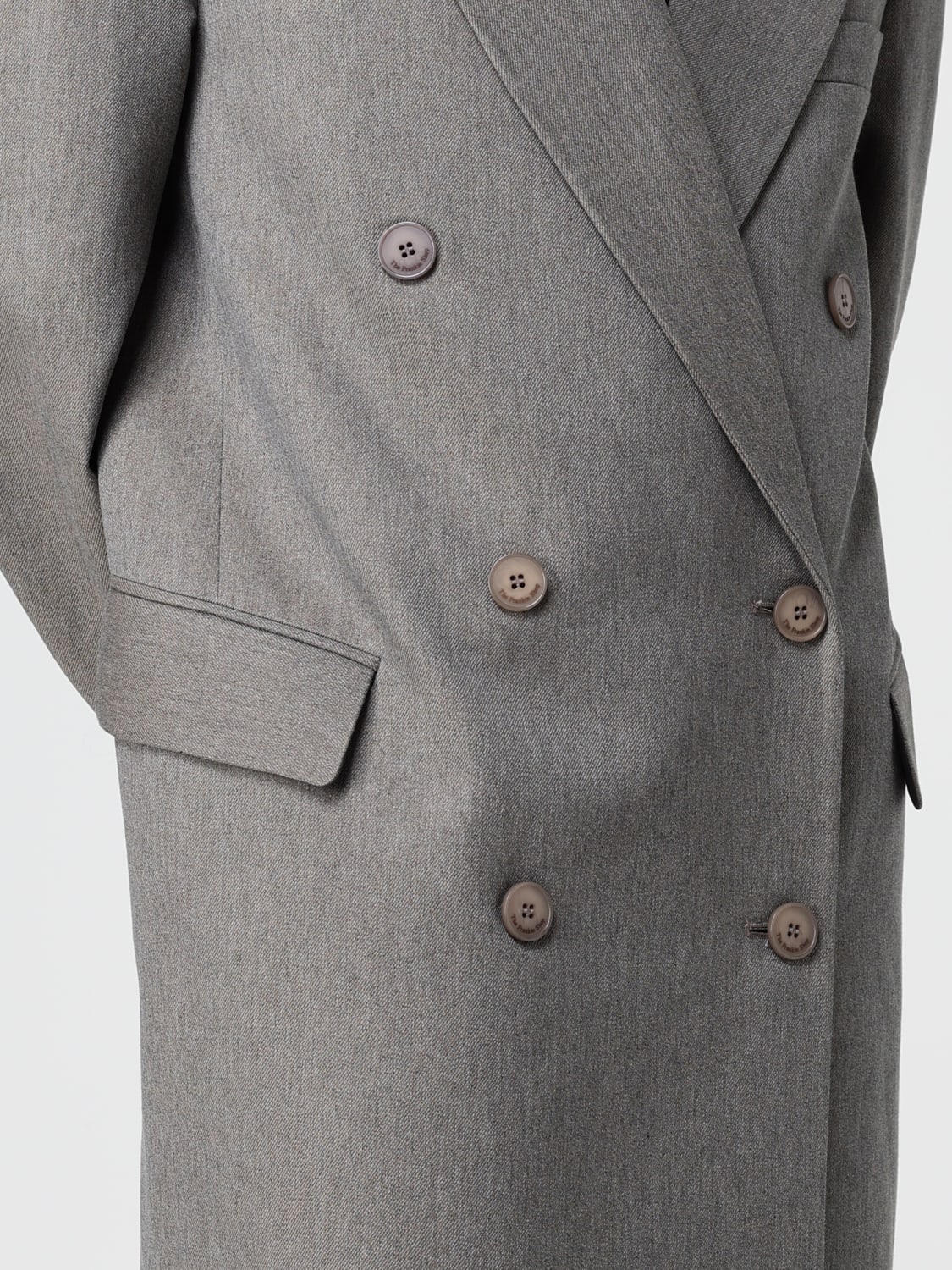 THE FRANKIE SHOP MANTEAU: Manteau femme The Frankie Shop, Gris - Img 5