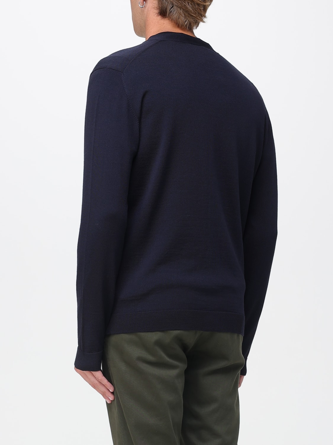 ROBERTO COLLINA SWEATER: Sweater men Roberto Collina, Blue - Img 2