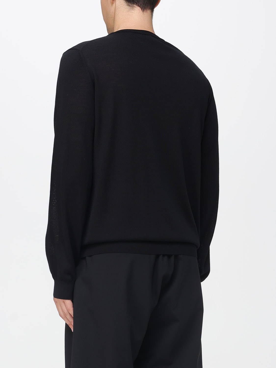 ROBERTO COLLINA SWEATER: Sweater men Roberto Collina, Black - Img 2