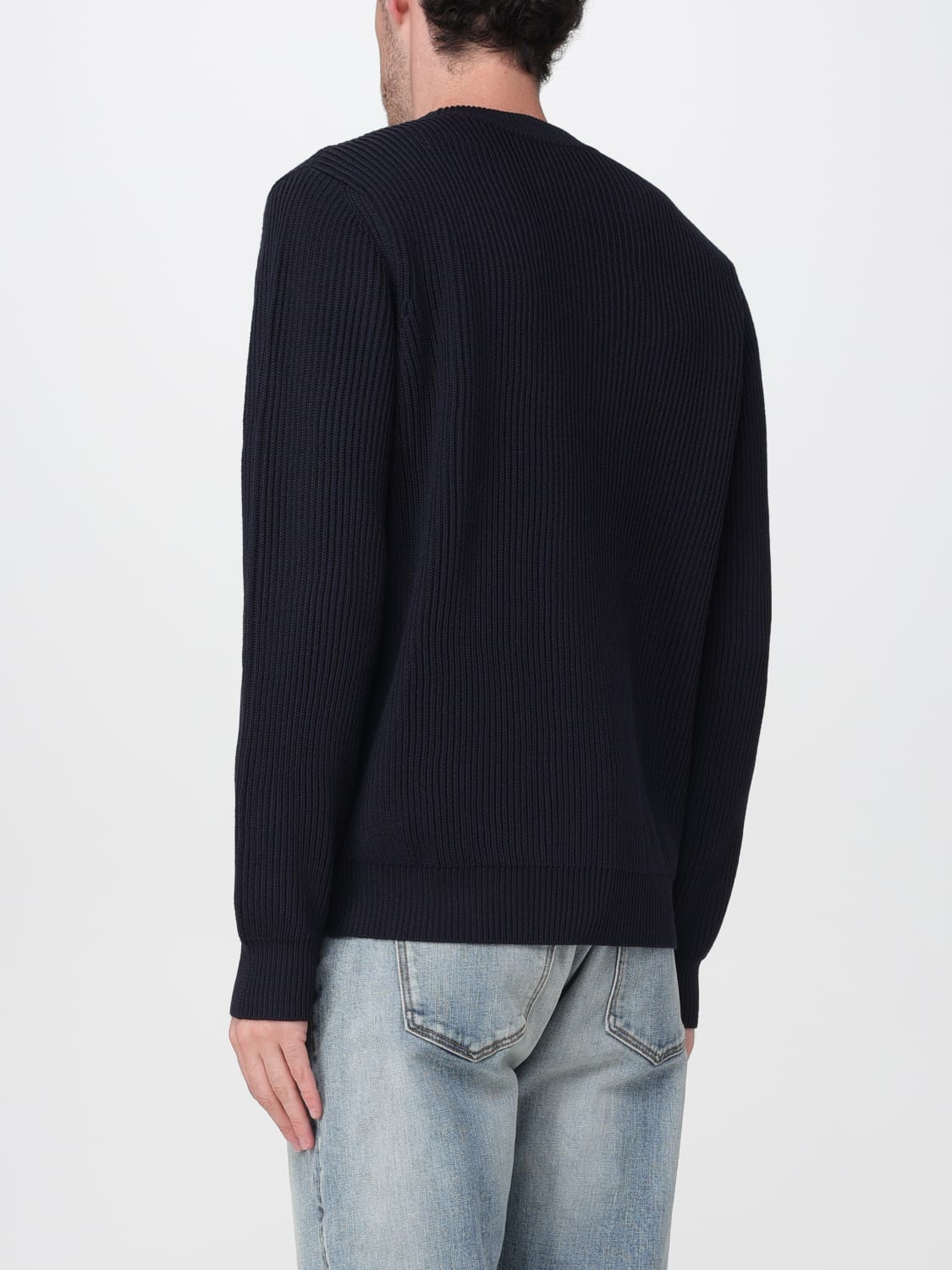 ROBERTO COLLINA SWEATER: Sweater men Roberto Collina, Blue - Img 2