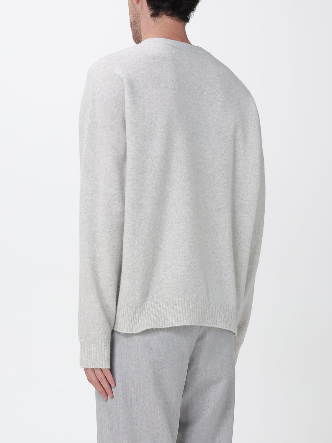 ROBERTO COLLINA PULL: Pull homme Roberto Collina, Gris - Img 2