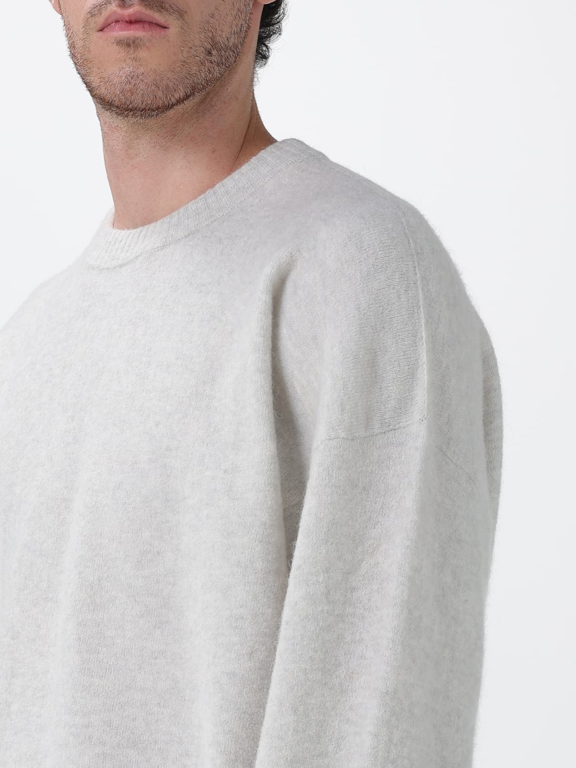 ROBERTO COLLINA PULL: Pull homme Roberto Collina, Gris - Img 3