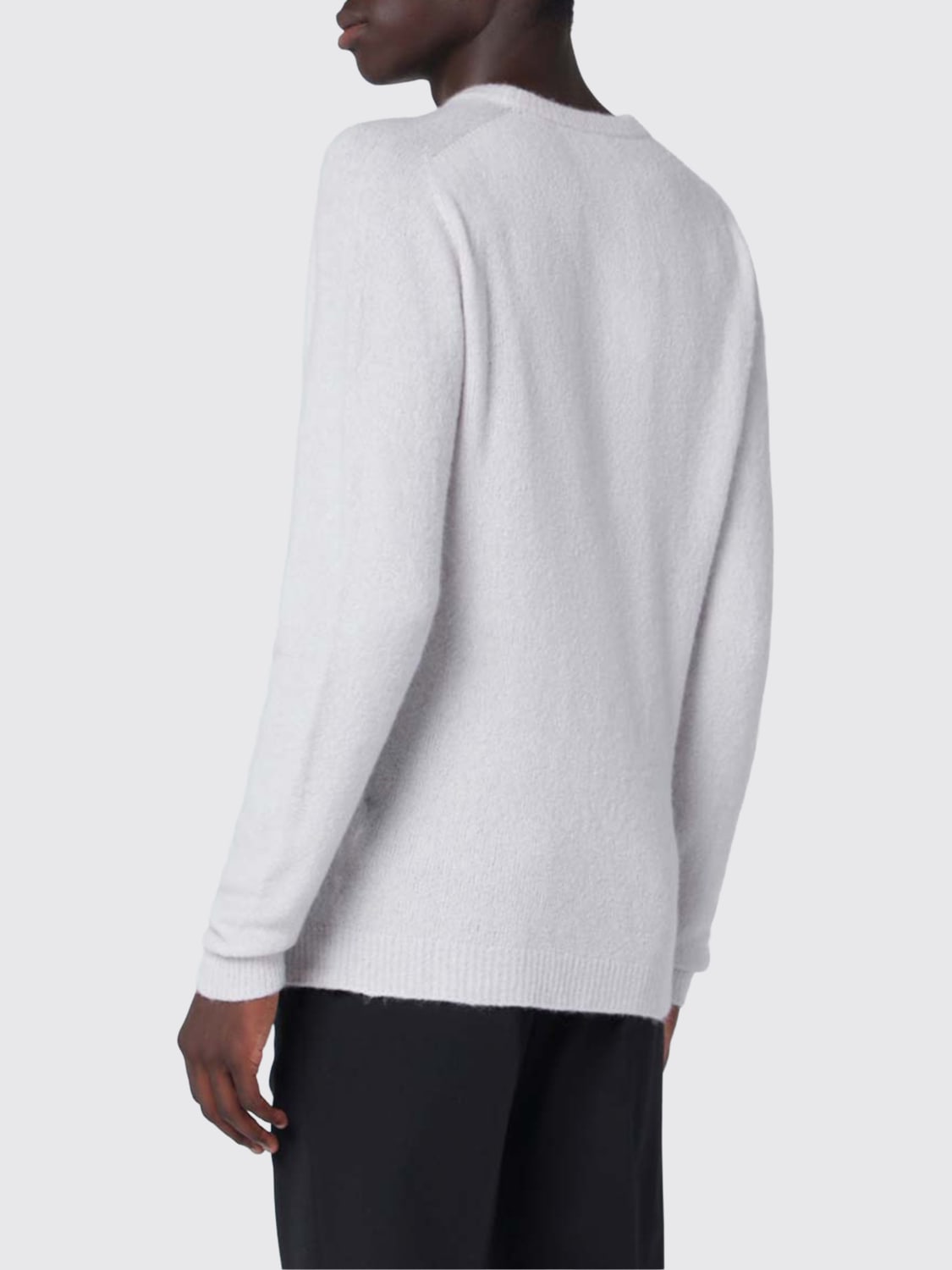 ROBERTO COLLINA MAGLIA: Maglia a girocollo basic Roberto Collina, Grigio - Img 2