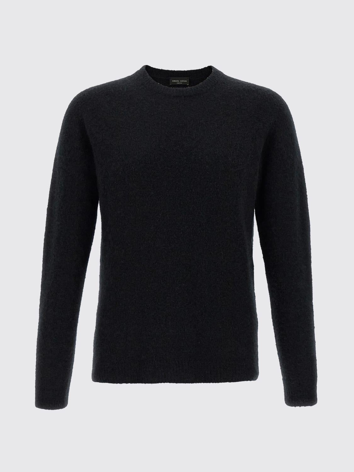 ROBERTO COLLINA SWEATER: Sweater men Roberto Collina, Black 1 - Img 1