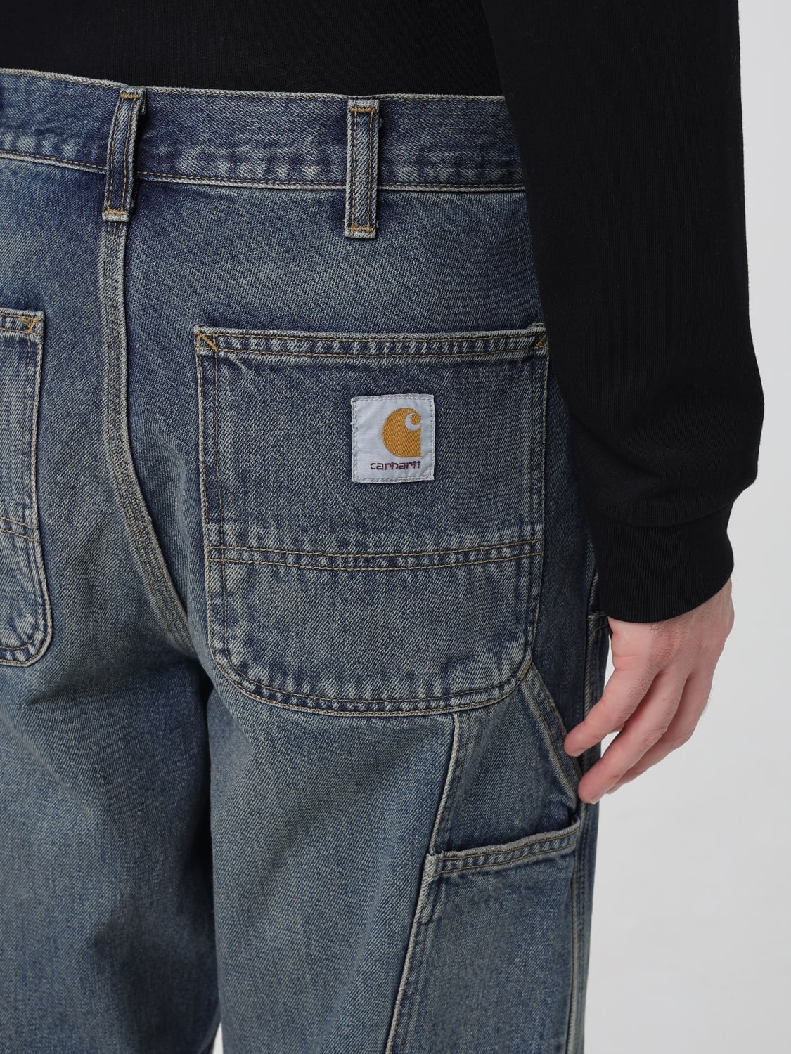 CARHARTT WIP JEANS: Pants men Carhartt Wip, Blue - Img 3