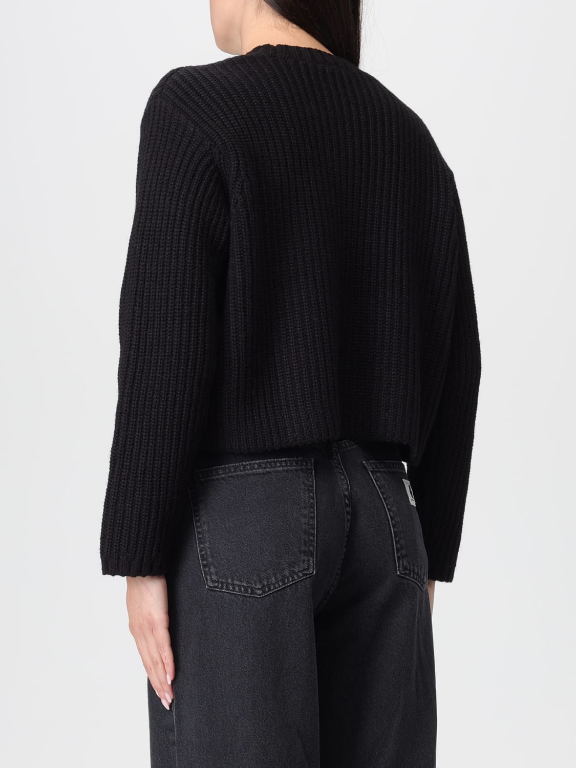 CARHARTT WIP JERSEY: Sudadera mujer Carhartt Wip, Negro - Img 2