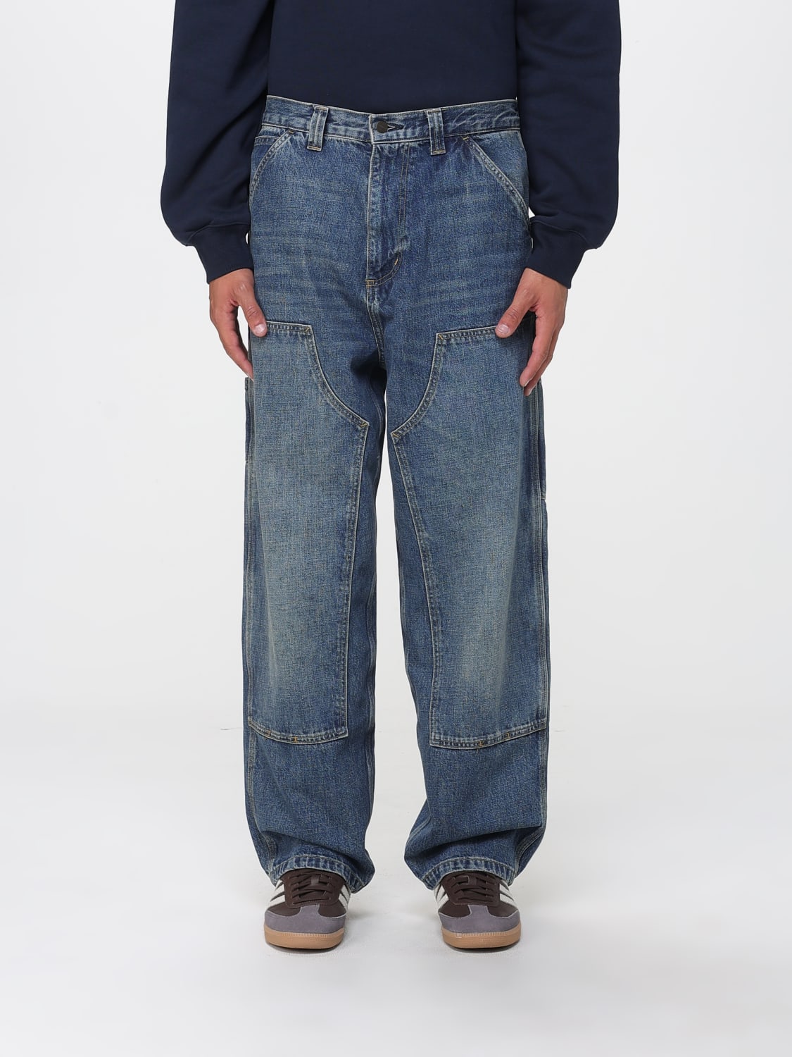 CARHARTT WIP JEANS: Pants men Carhartt Wip, Blue - Img 1