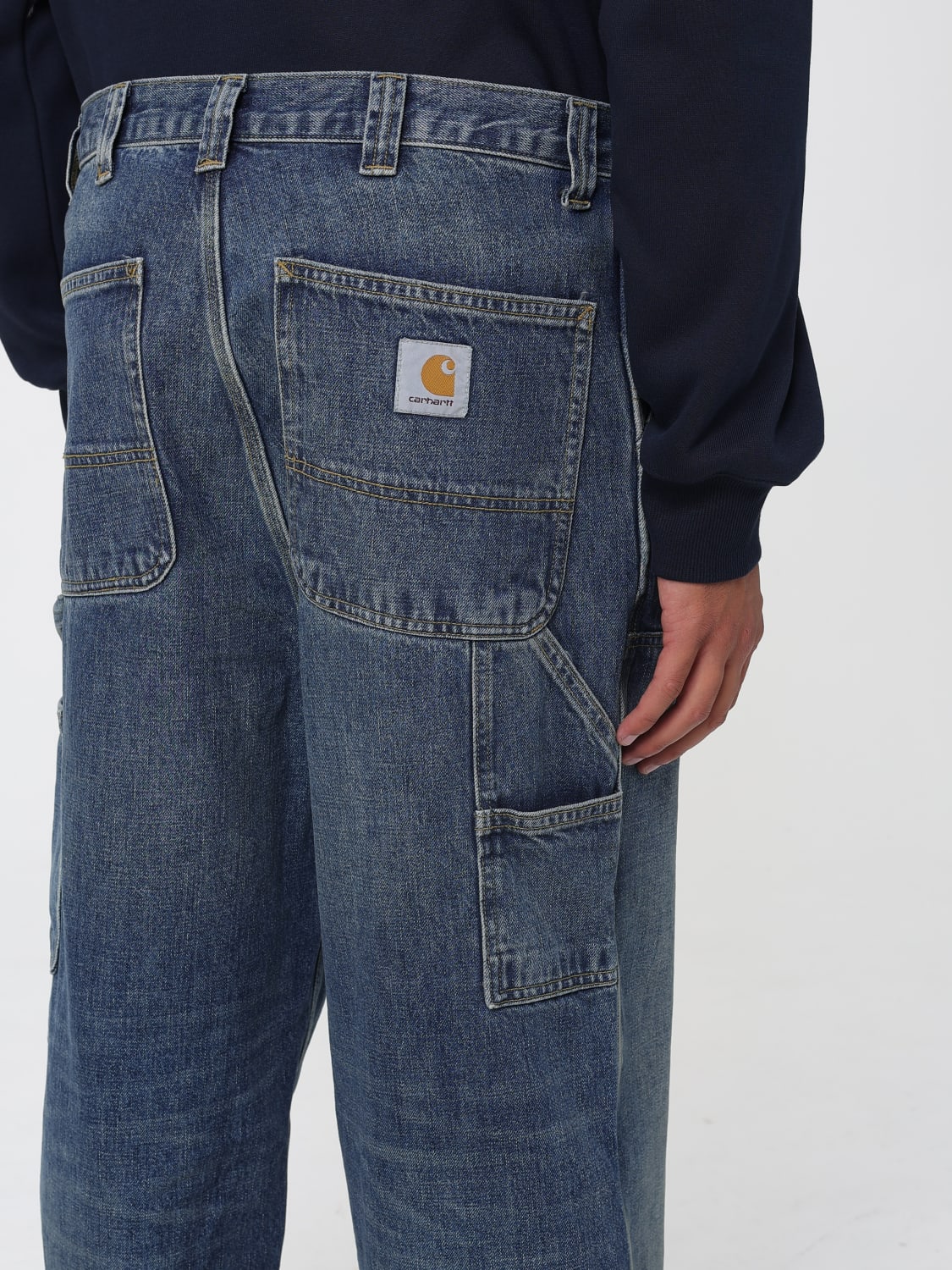 CARHARTT WIP JEANS: Pants men Carhartt Wip, Blue - Img 3