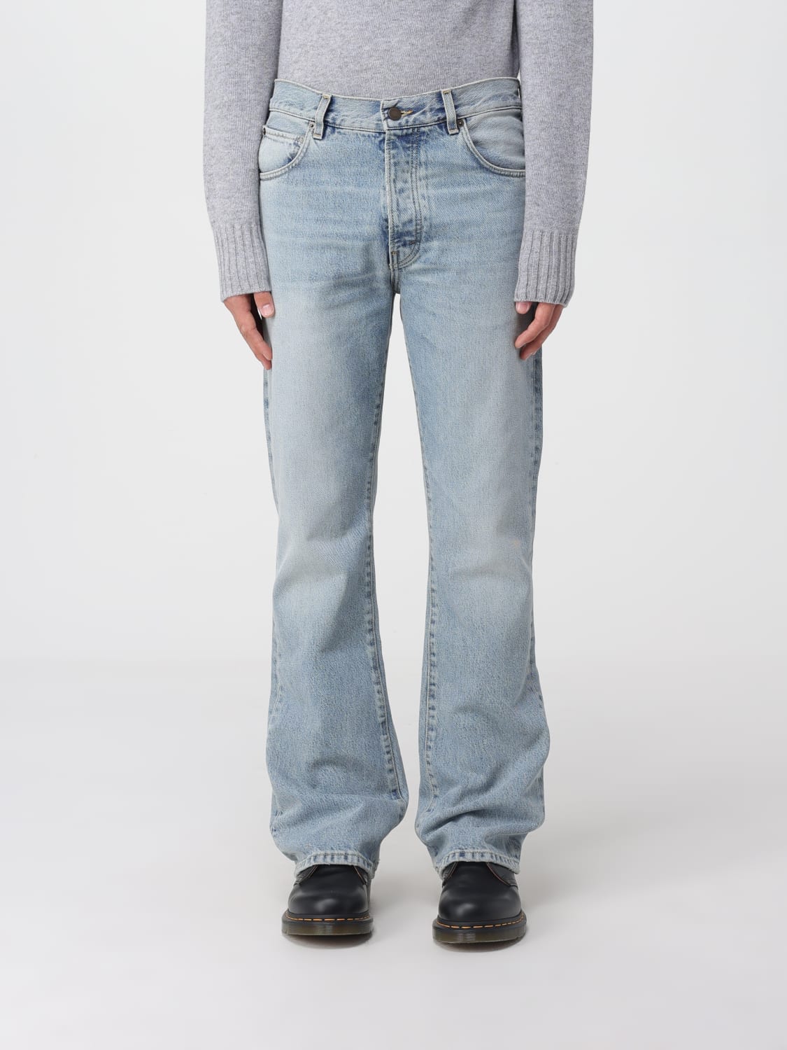 HAIKURE JEANS: Jeans flared Haikure in denim di cotone , Denim - Img 1