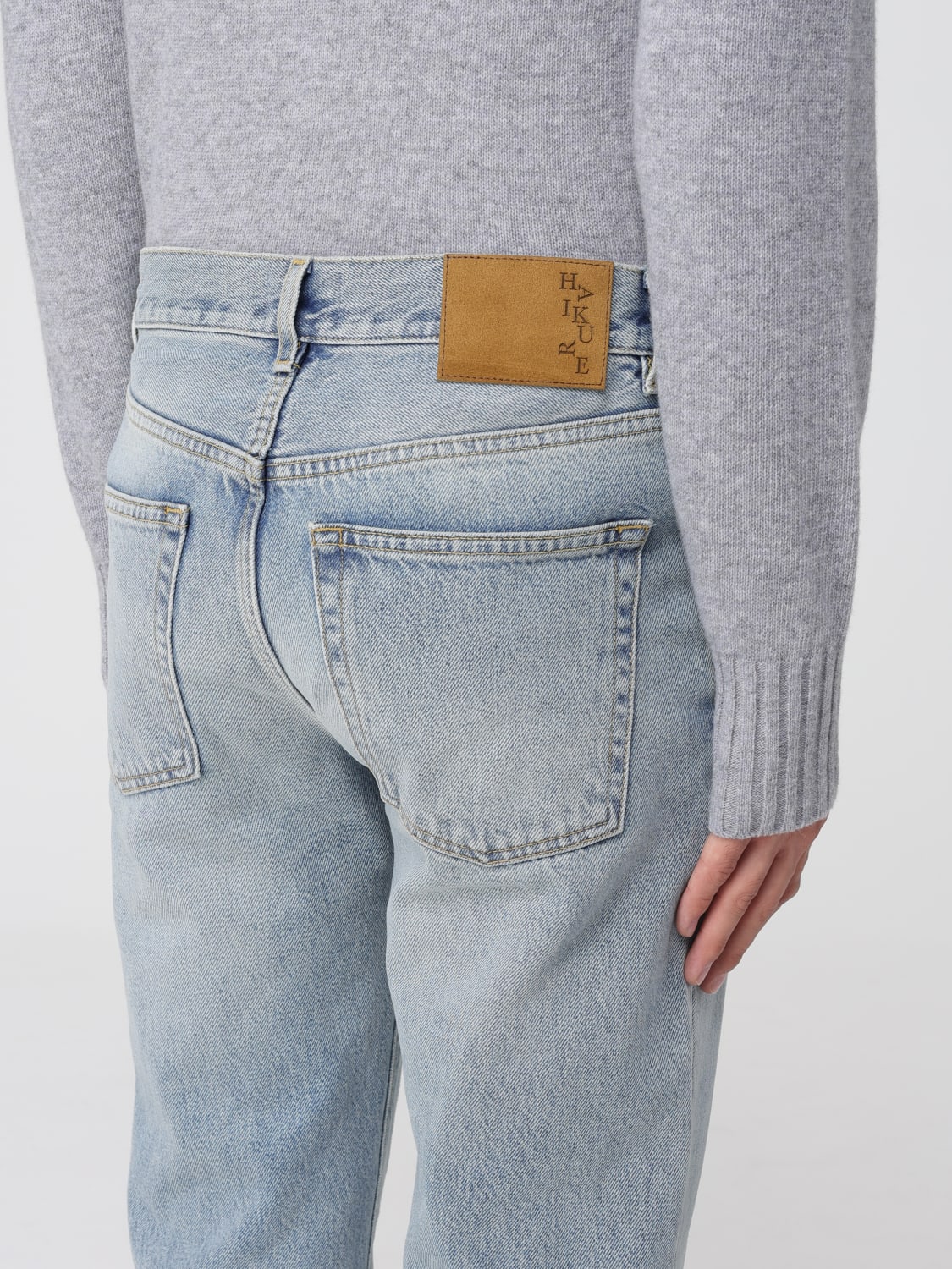 HAIKURE JEANS: Jeans flared Haikure in denim di cotone , Denim - Img 3