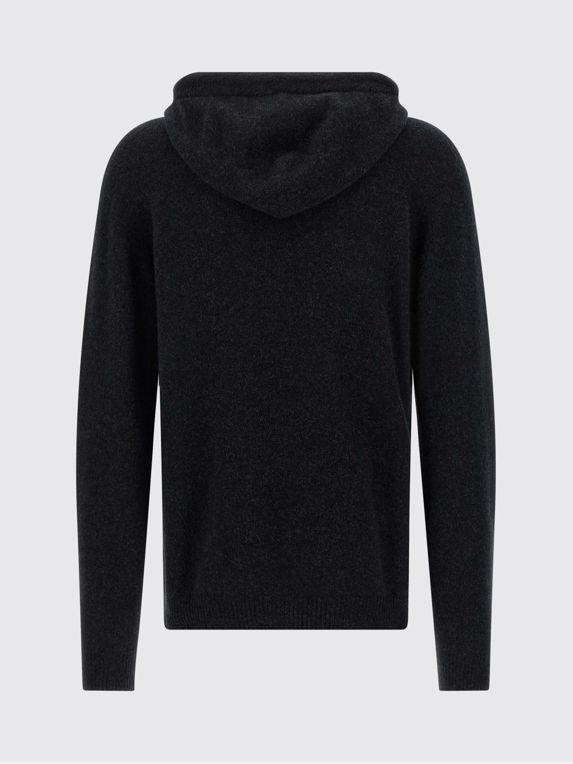 ROBERTO COLLINA SWEATSHIRT: Pullover herren Roberto Collina, Schwarz - Img 3