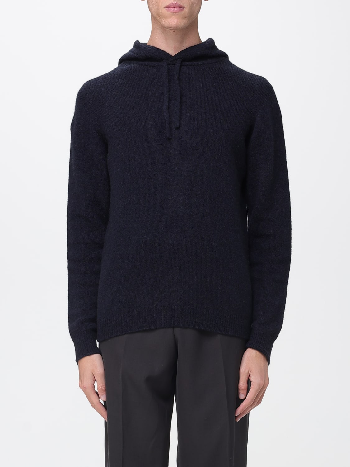 ROBERTO COLLINA SWEATSHIRT: Sweater men Roberto Collina, Blue - Img 1