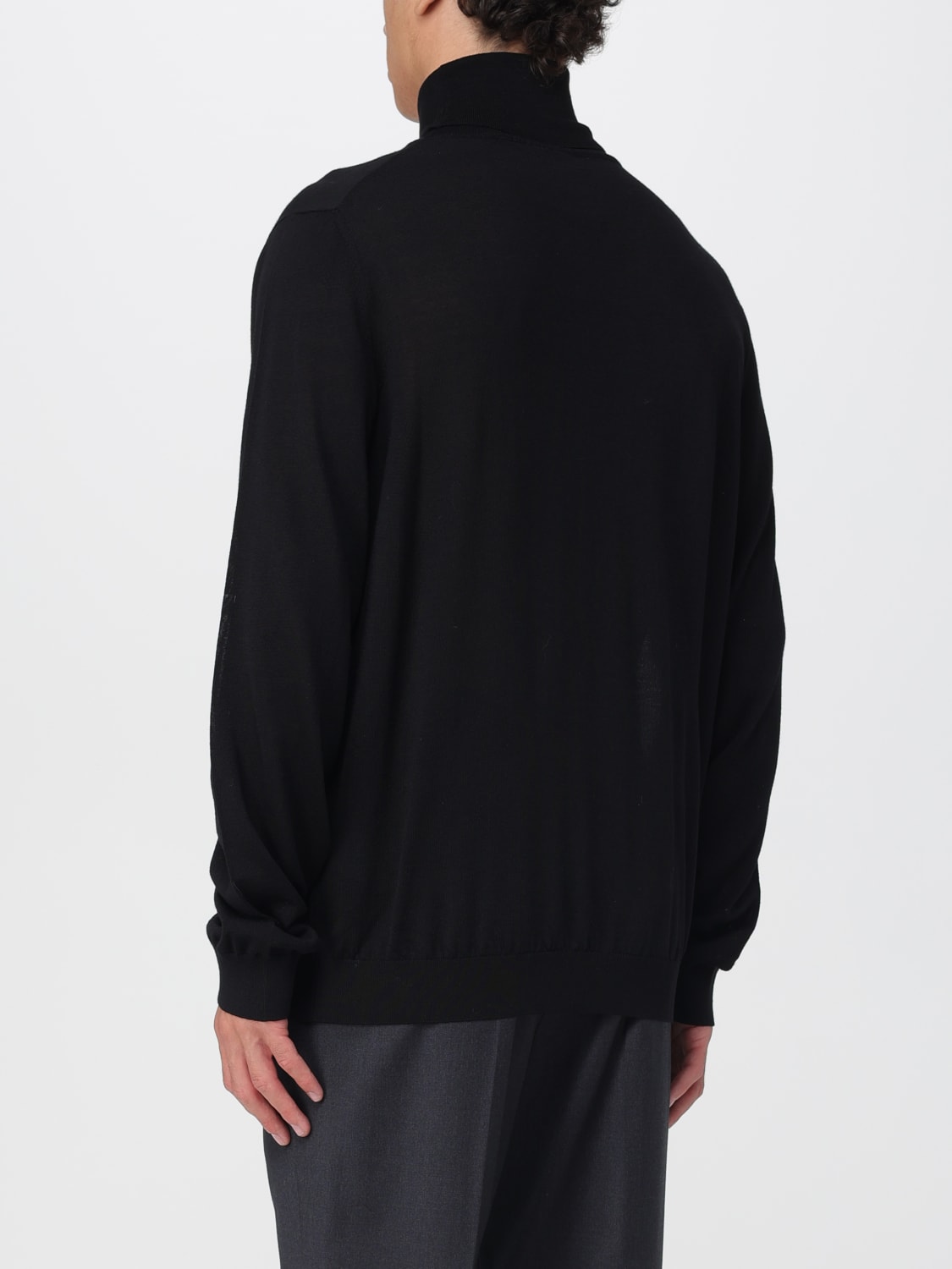 ROBERTO COLLINA PULLOVER: Pullover herren Roberto Collina, Schwarz - Img 2