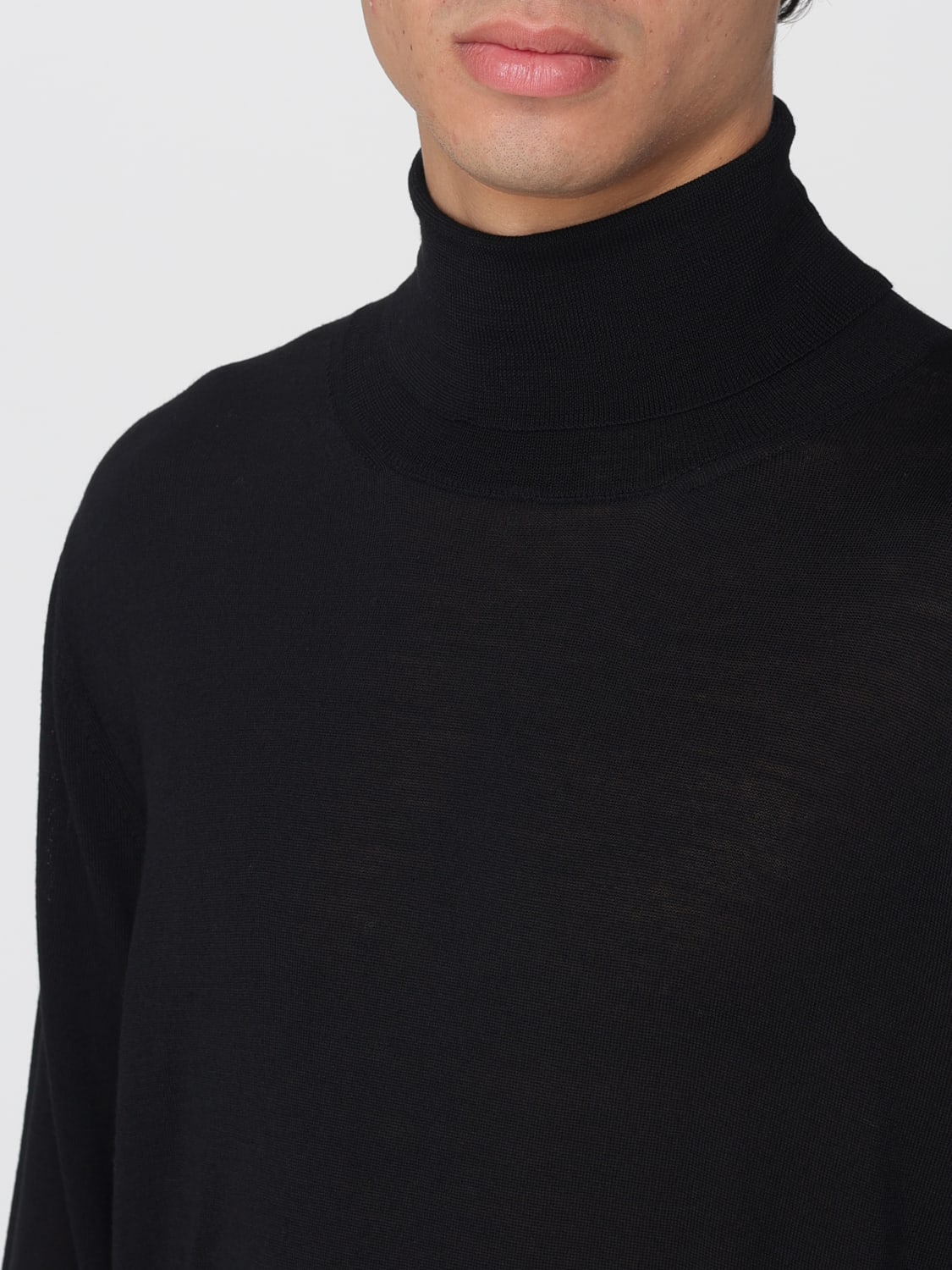 ROBERTO COLLINA PULLOVER: Pullover herren Roberto Collina, Schwarz - Img 3