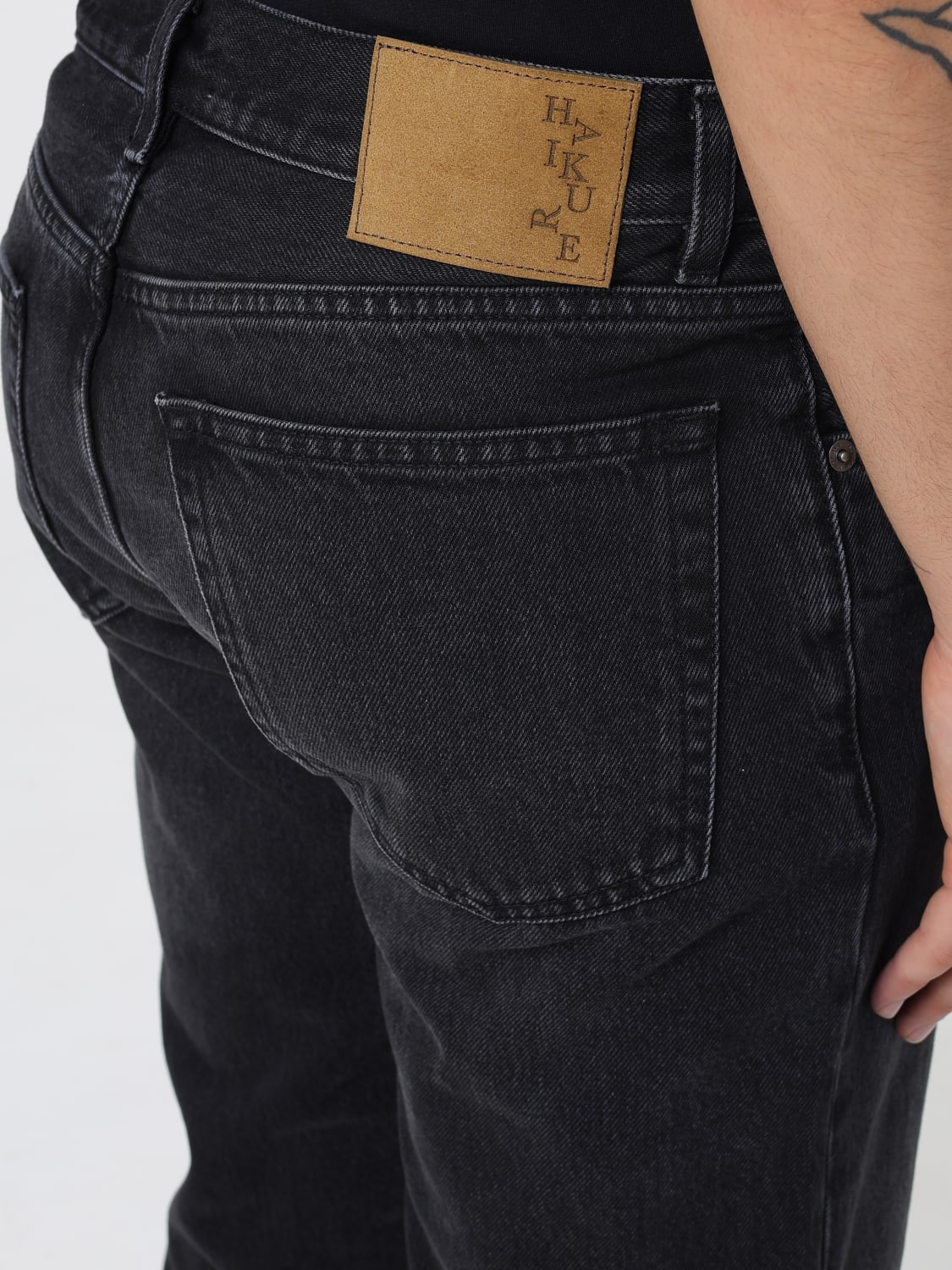 HAIKURE JEANS: Jeans men Haikure, Black - Img 3