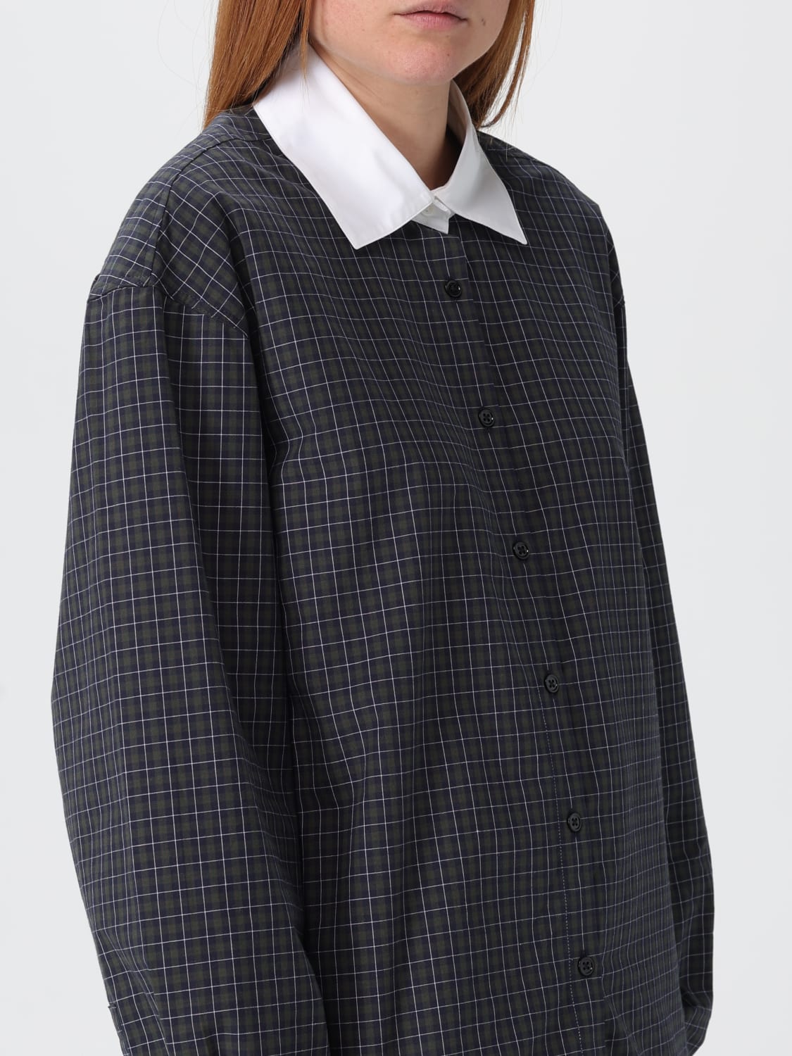 THE FRANKIE SHOP CHEMISE: Chemise femme The Frankie Shop, Gris - Img 4