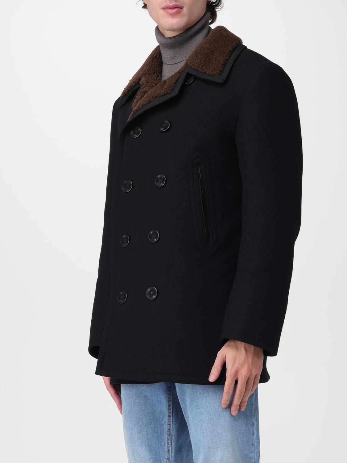 TOM FORD COAT: Coat men Tom Ford, Black - Img 4