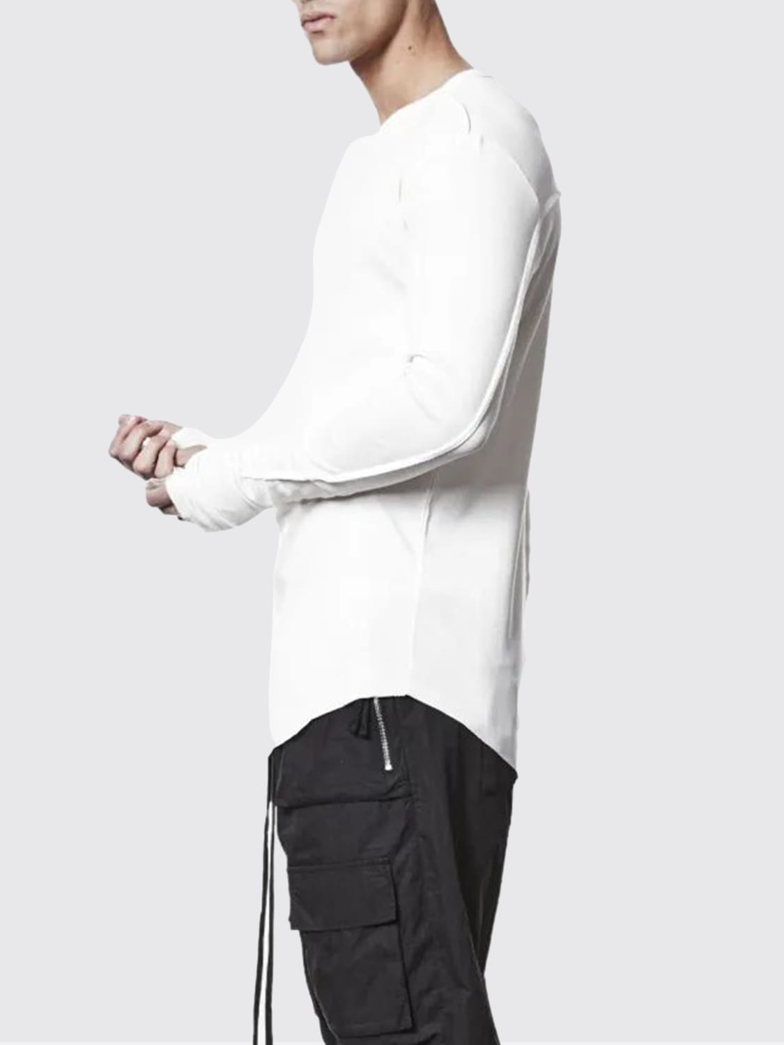 THOM KROM T-SHIRT: T-shirt men Thom Krom, Beige - Img 2