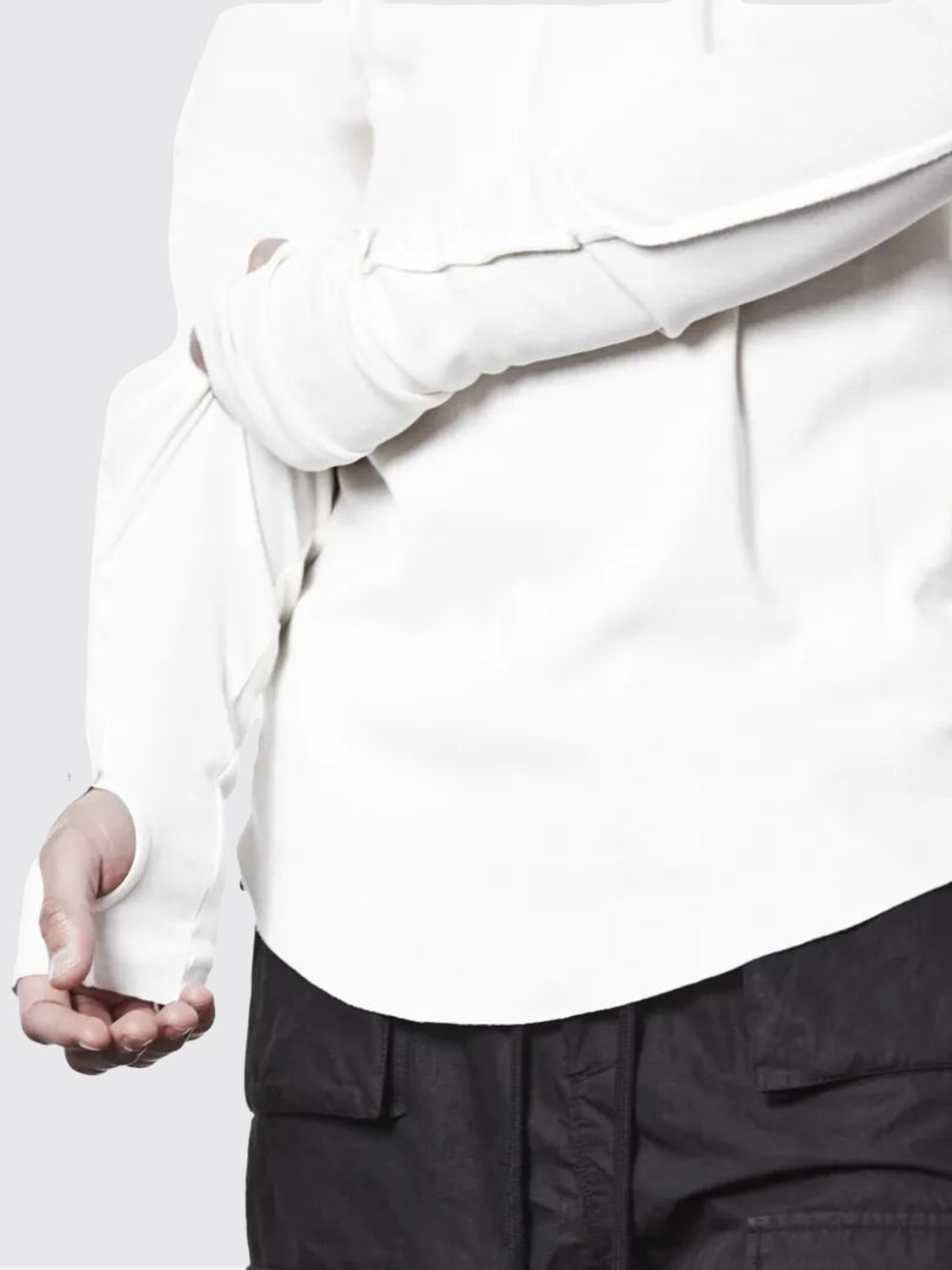 THOM KROM T-SHIRT: T-shirt men Thom Krom, Beige - Img 3