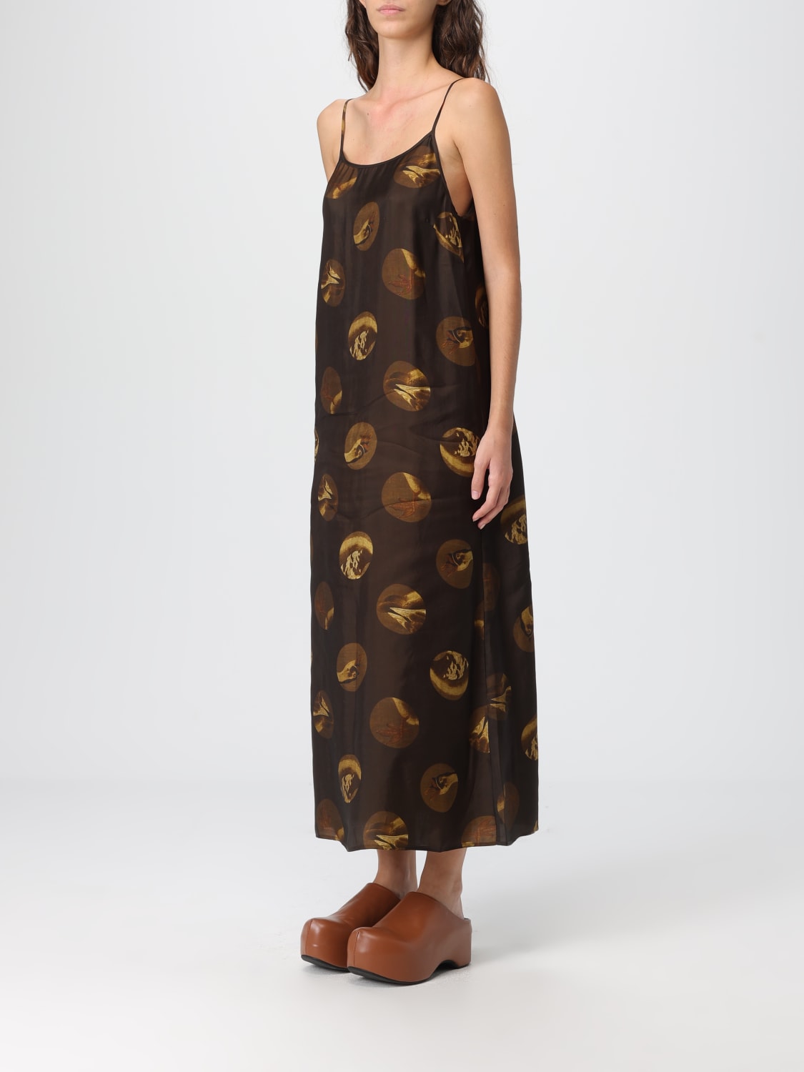UMA WANG DRESS: Dress woman Uma Wang, Brown - Img 4