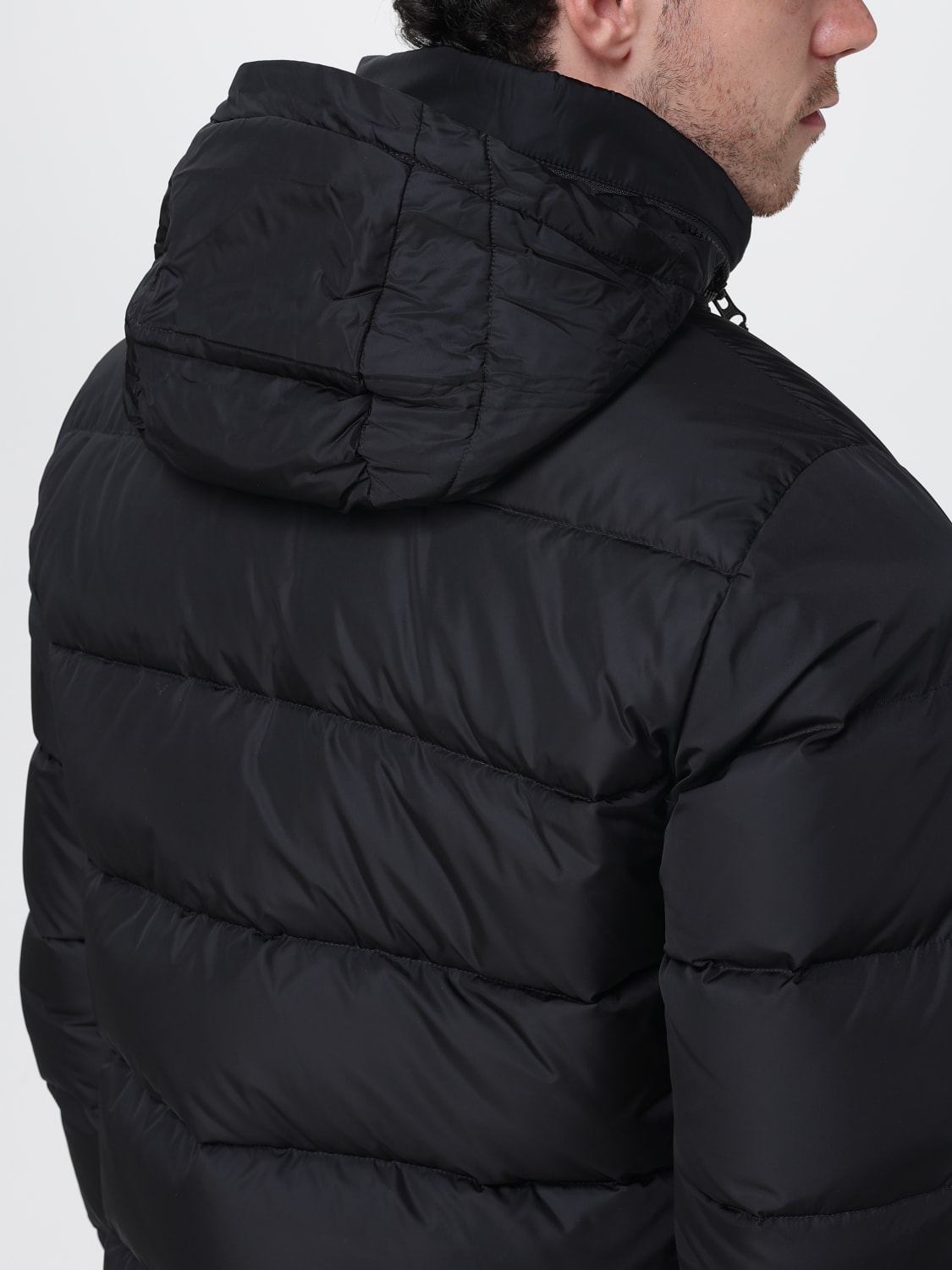 ASPESI 外套: 外套 男士 Aspesi, 黑色 - Img 4