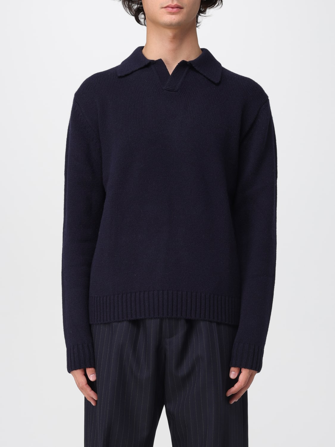 ASPESI POLO: Pullover herren Aspesi, Blau - Img 1