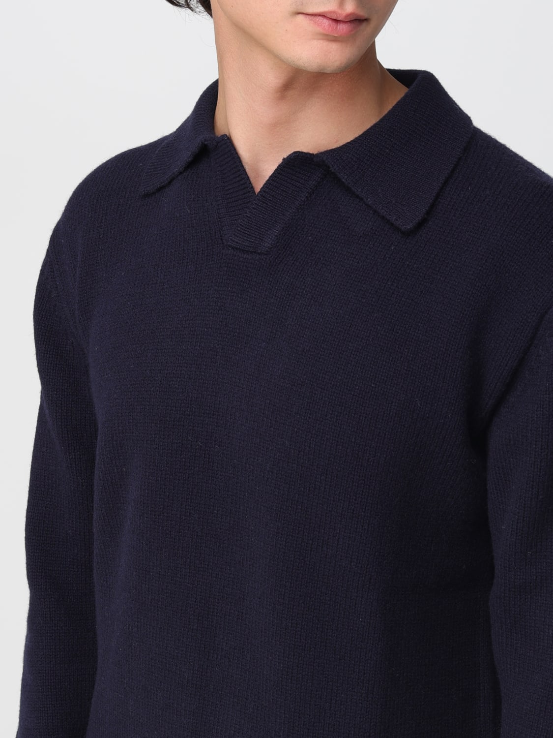 ASPESI POLO: Pullover herren Aspesi, Blau - Img 3