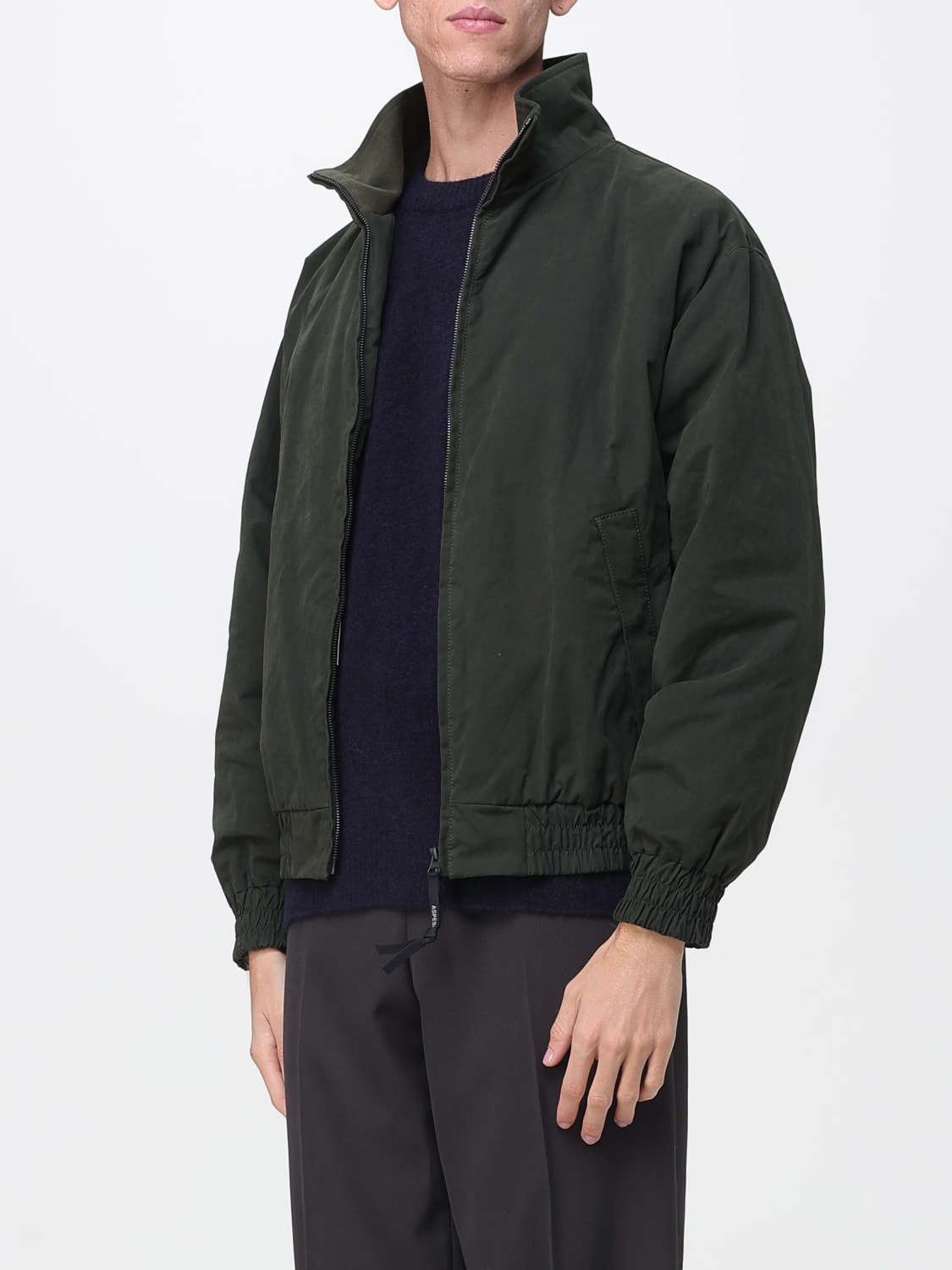 ASPESI JACKE: Mantel herren Aspesi, Grün - Img 3