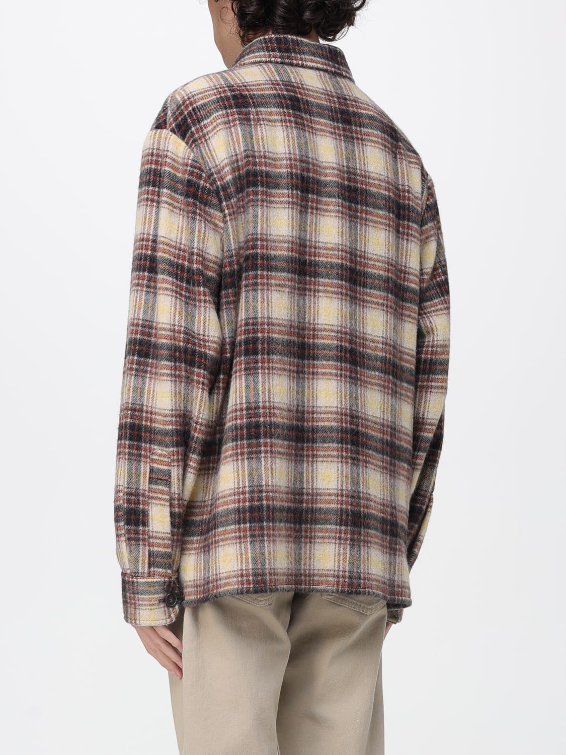 DOPPIAA 外套: 外套 男士 Doppiaa, 奶油色 - Img 2