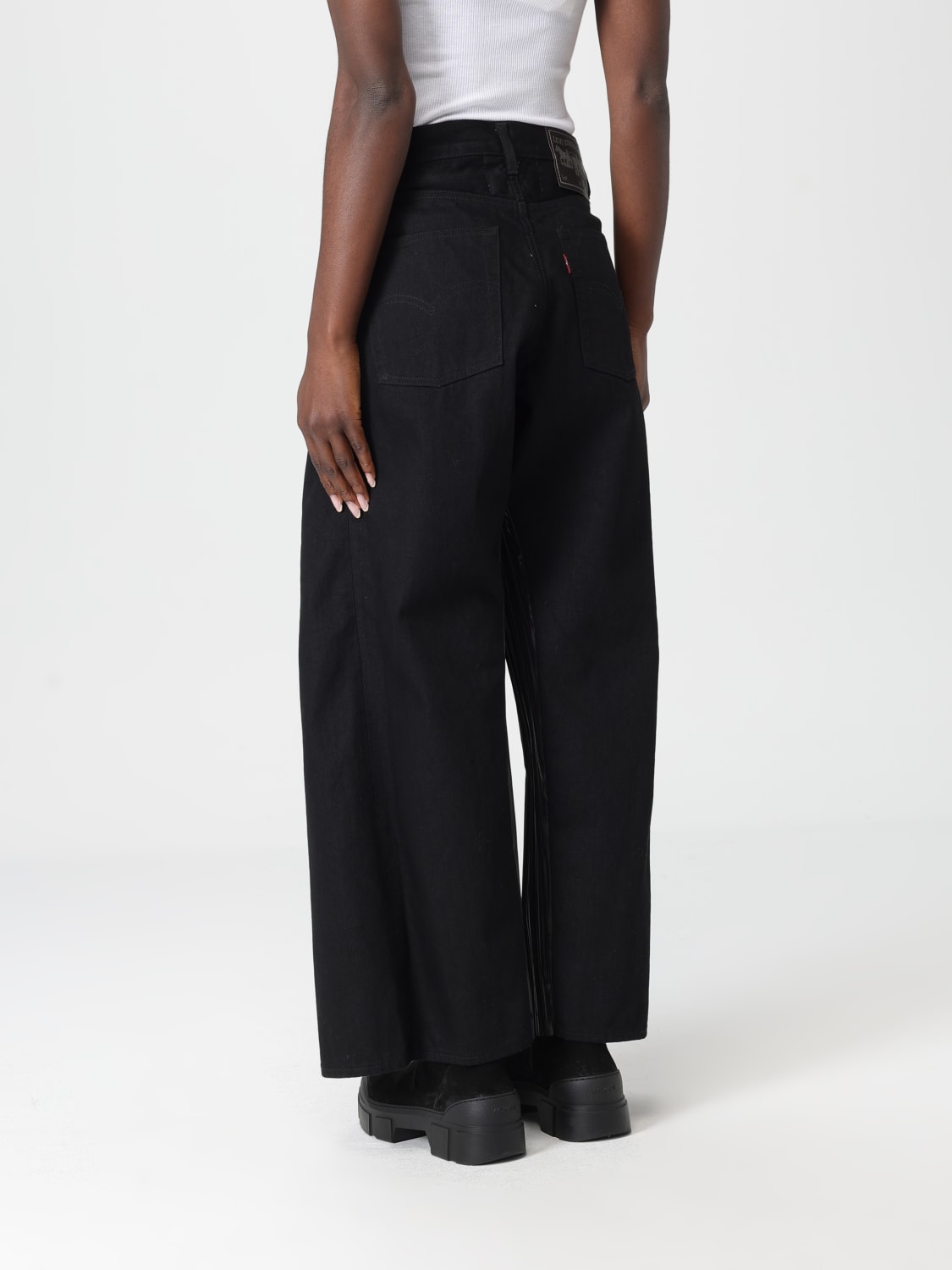 JUNYA WATANABE PANTALON: Pantalon femme Junya Watanabe, Noir - Img 3