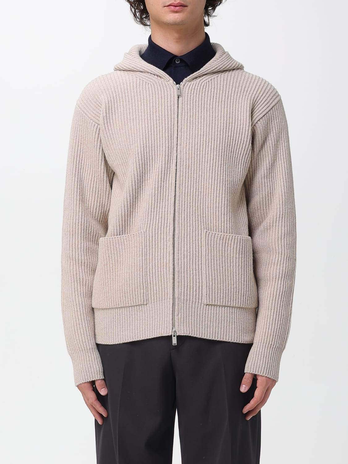 LARDINI PULLOVER: Pullover herren Lardini, Cream - Img 1