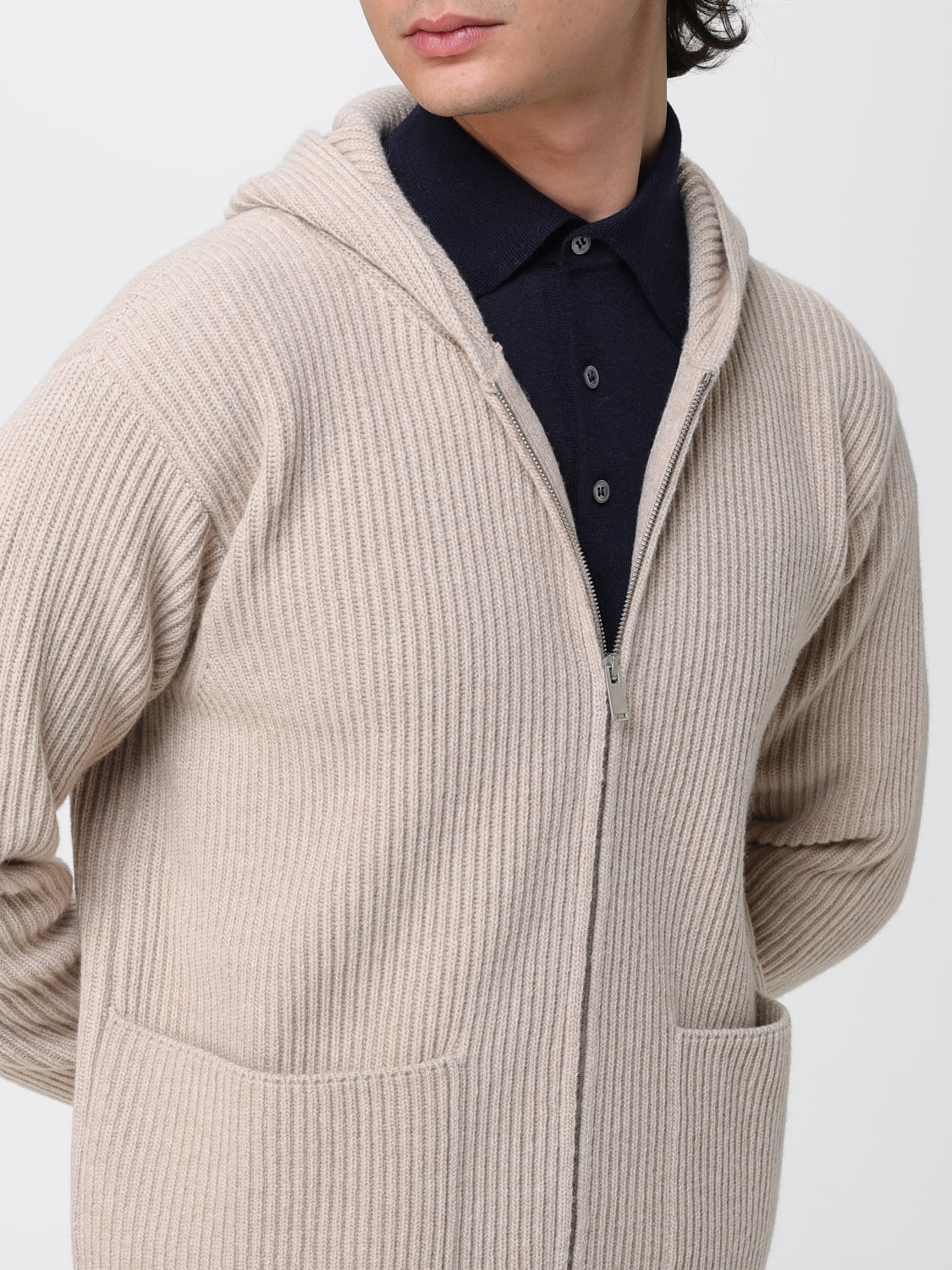 LARDINI PULLOVER: Pullover herren Lardini, Cream - Img 4