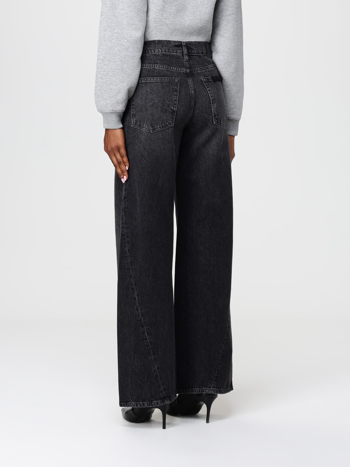 ANINE BING JEANS: Jeans woman Anine Bing, Black - Img 3