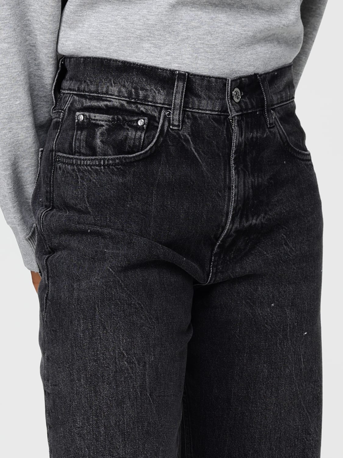 ANINE BING JEANS: Jeans woman Anine Bing, Black - Img 4