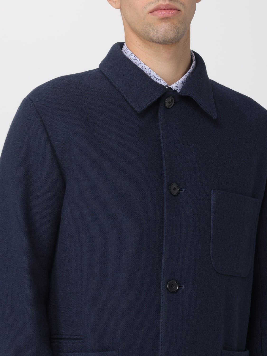 PAUL SMITH КУРТКА: Блейзер Мужское Paul Smith, Синий - Img 4