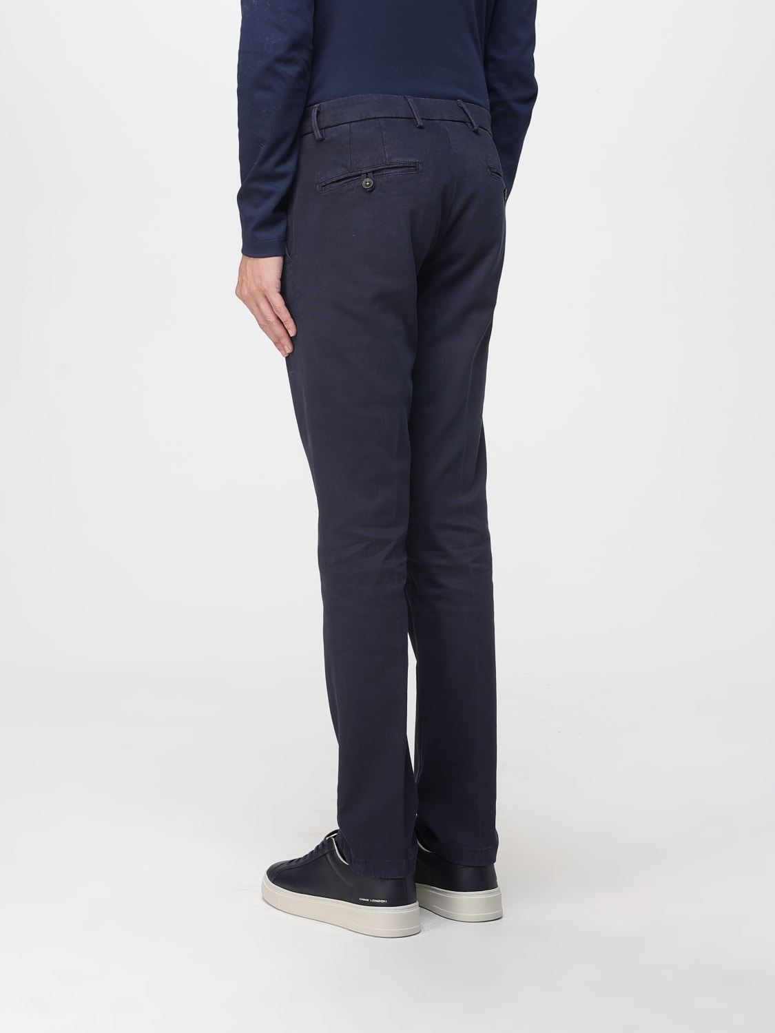 MANUEL RITZ 裤子: 裤子 男士 Manuel Ritz, 蓝色 - Img 2