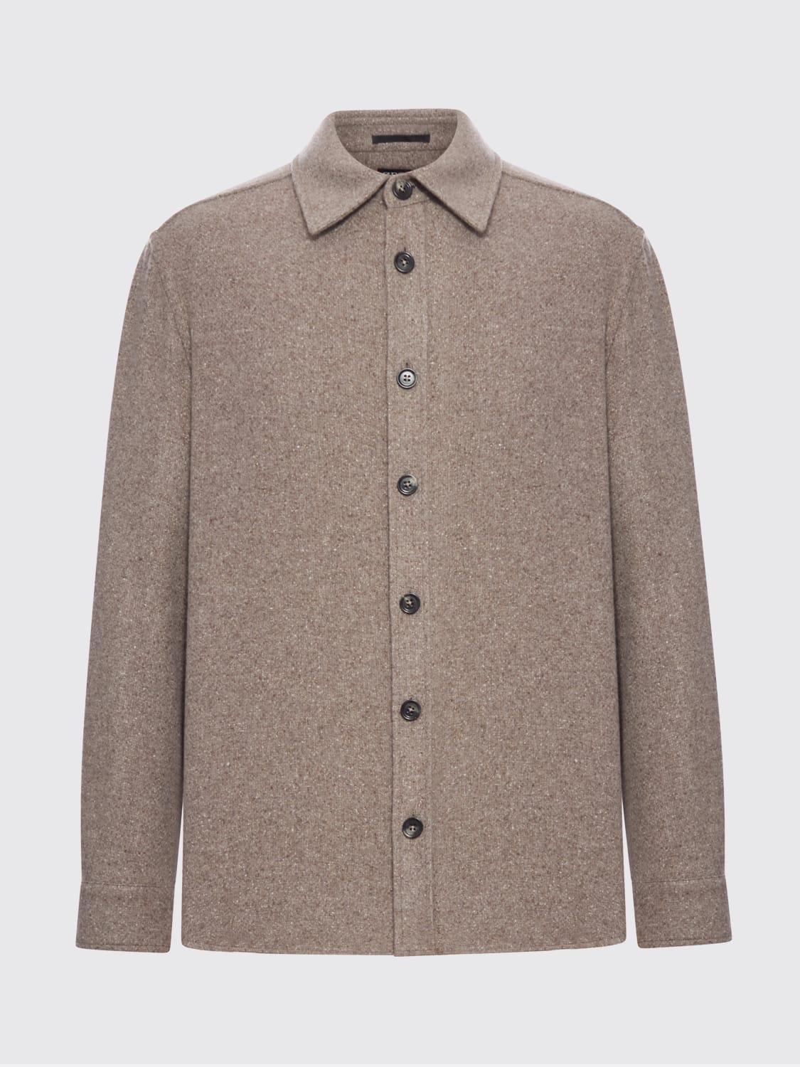 ZEGNA SHIRT: Shirt men Zegna, Brown - Img 3