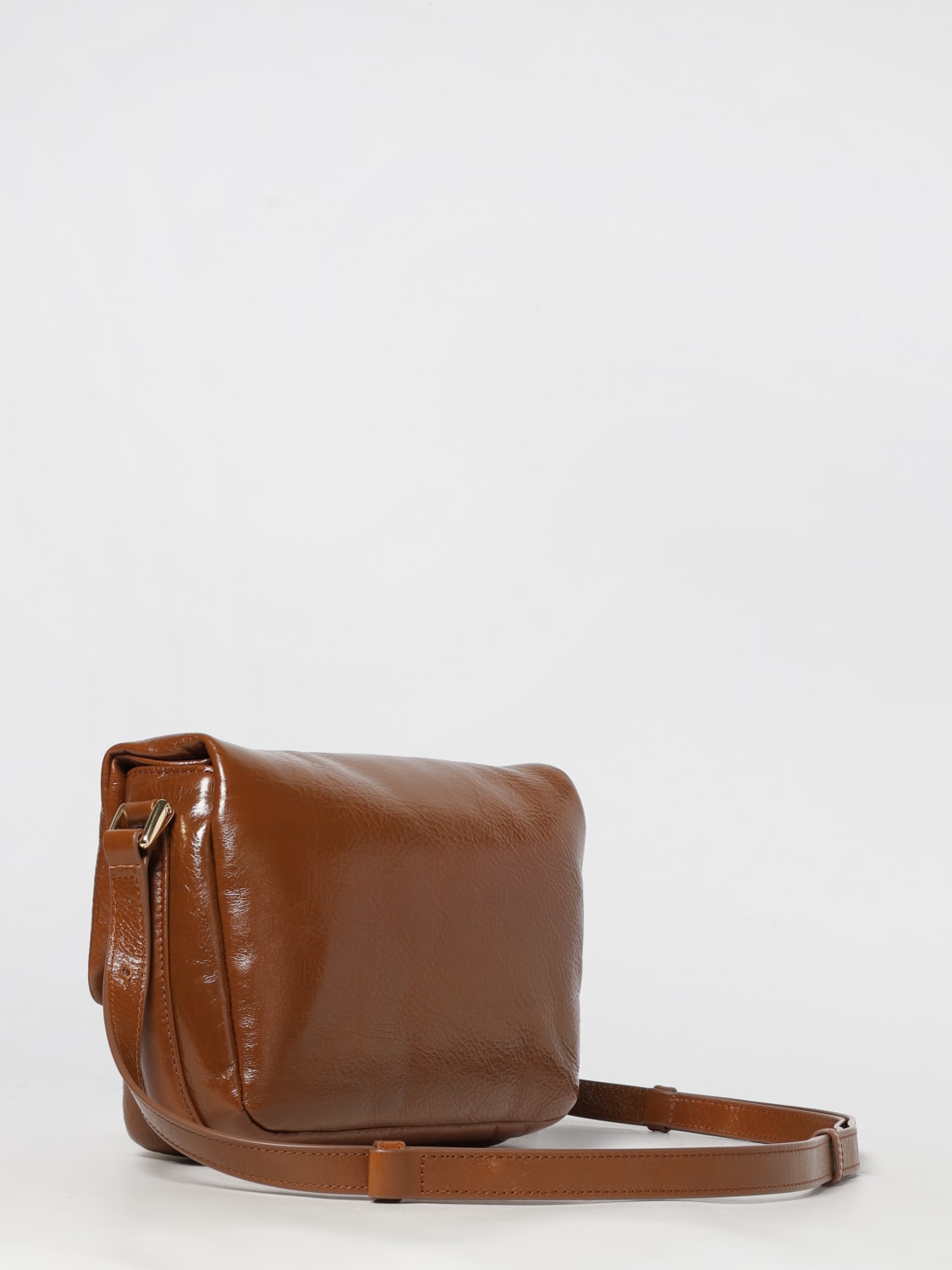 A.P.C. MINI SAC: Sac porté main femme A.P.C., Café - Img 2