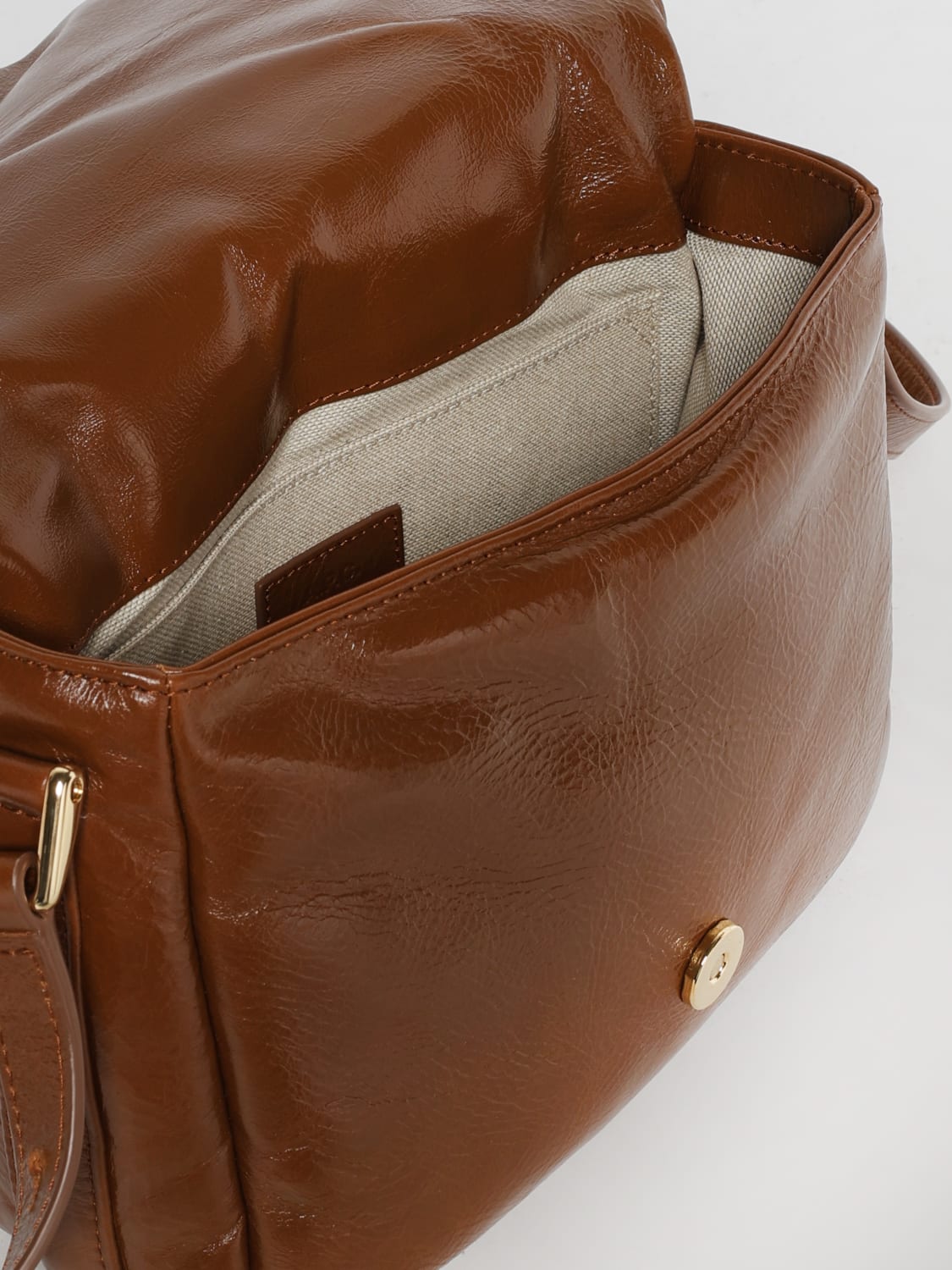 A.P.C. MINI SAC: Sac porté main femme A.P.C., Café - Img 3