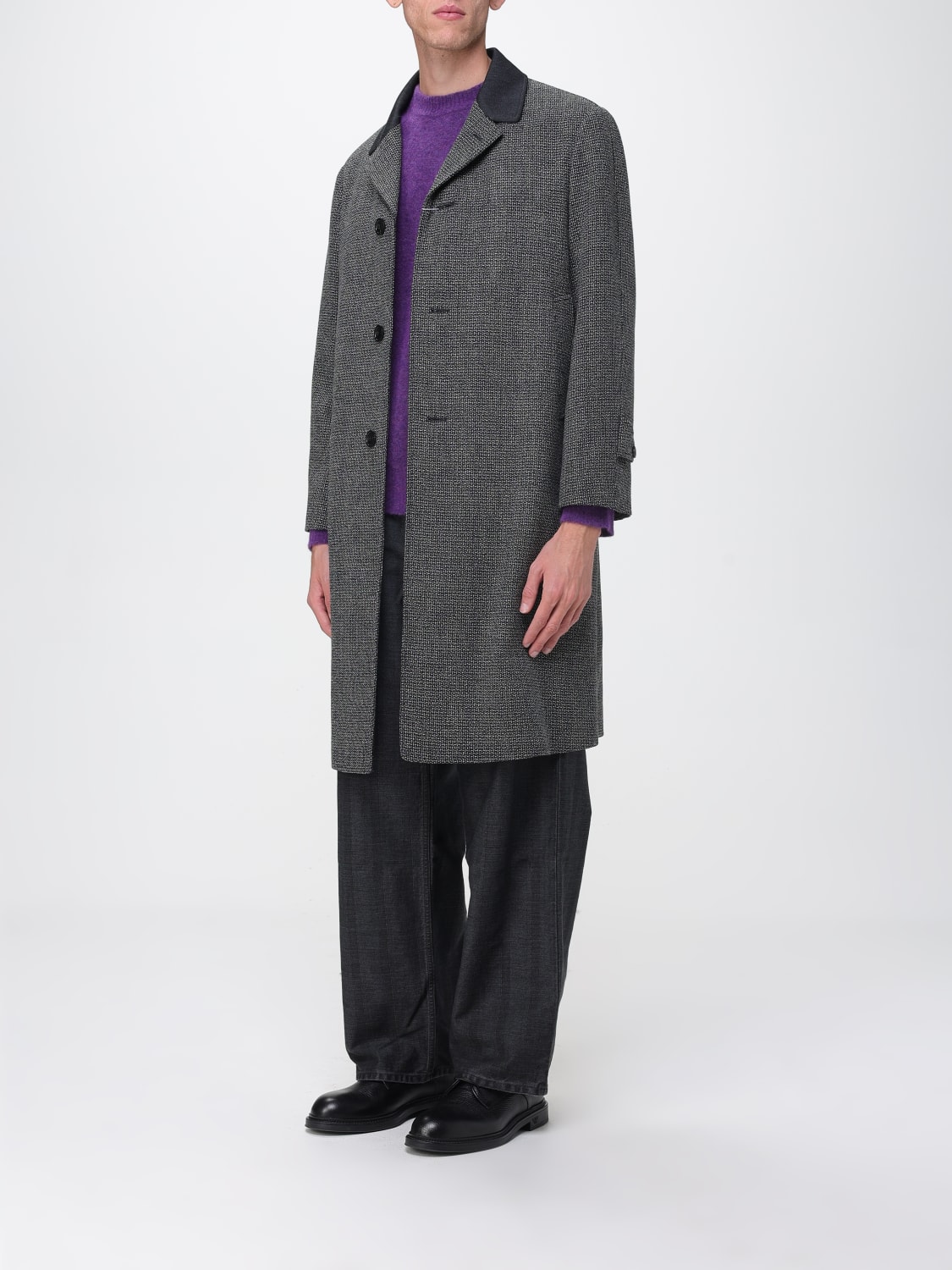 MAISON MARGIELA COAT: Coat men Maison Margiela, Black - Img 4