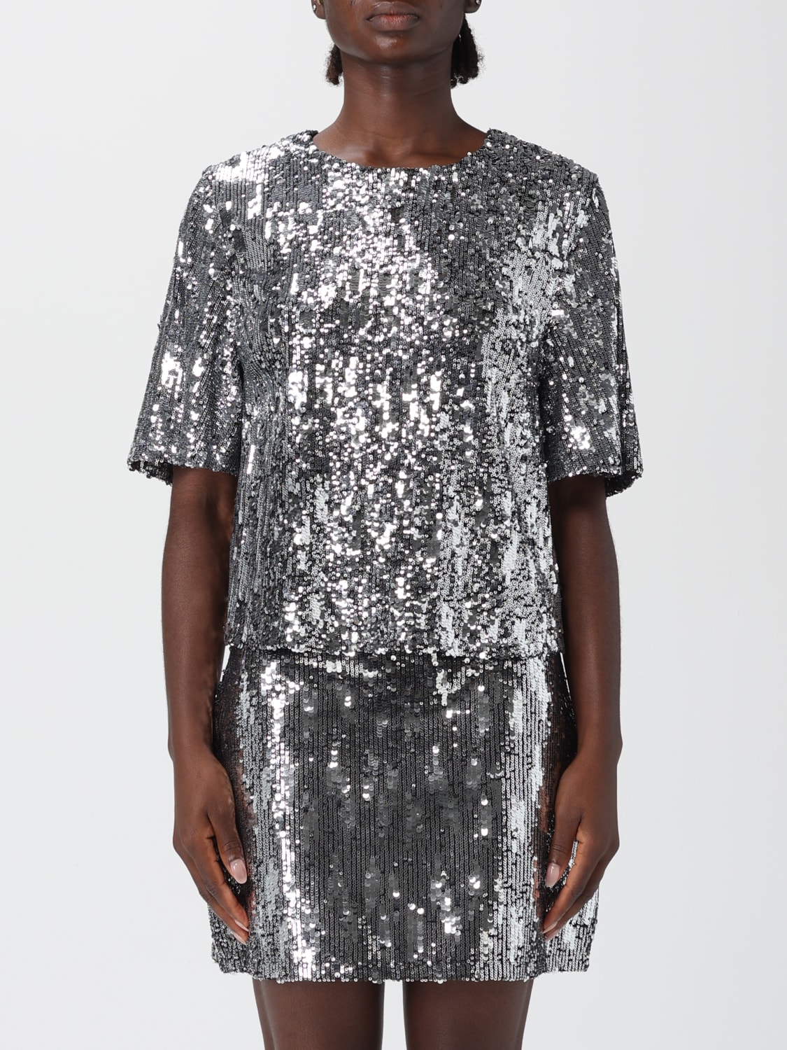 ANIYE BY TOP: Top mujer Aniye By, Plata - Img 1